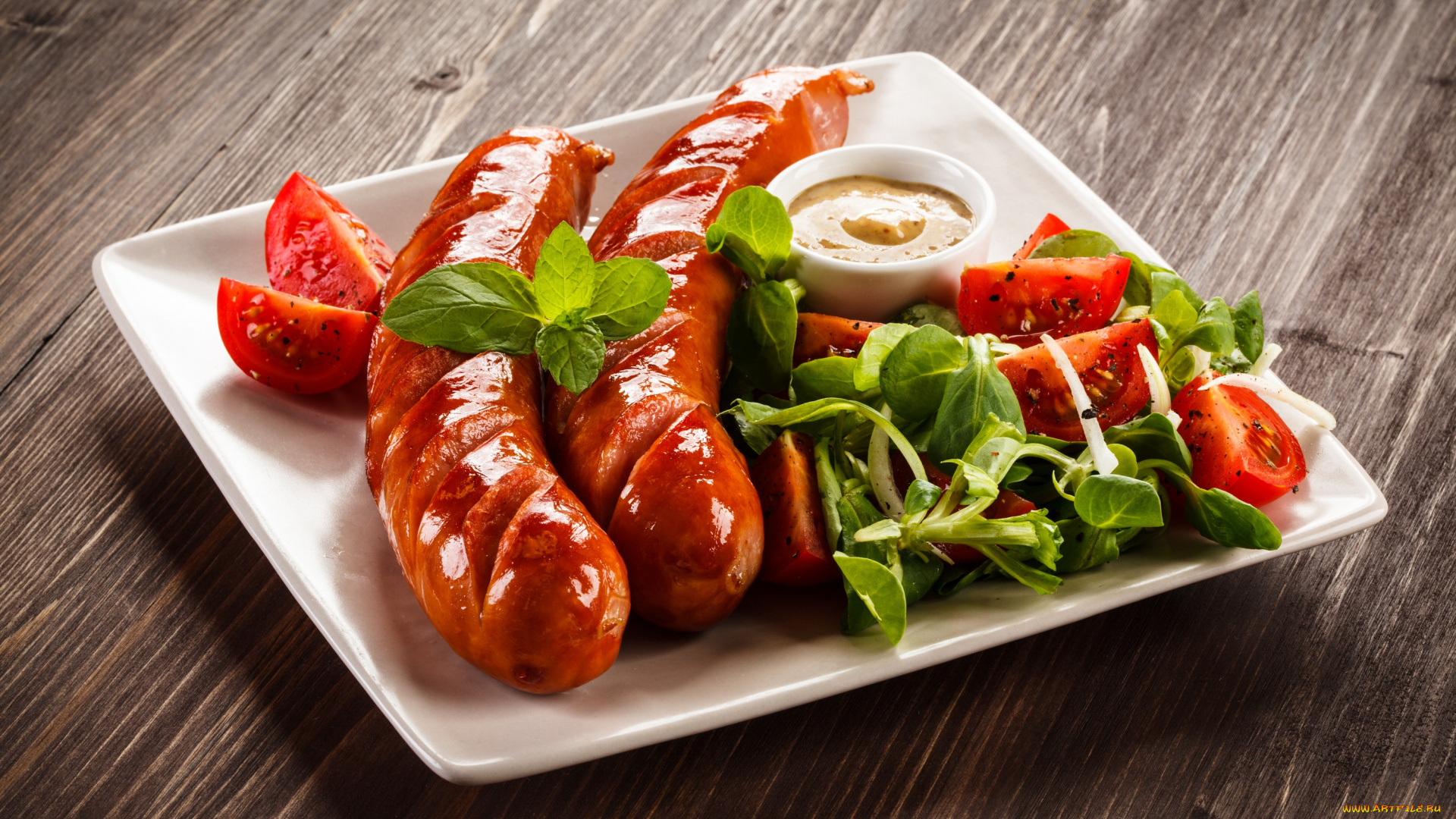 еда, шашлык, , барбекю, кетчуп, томат, гриль, сосиска, горчица, мята, огурец, помидоры