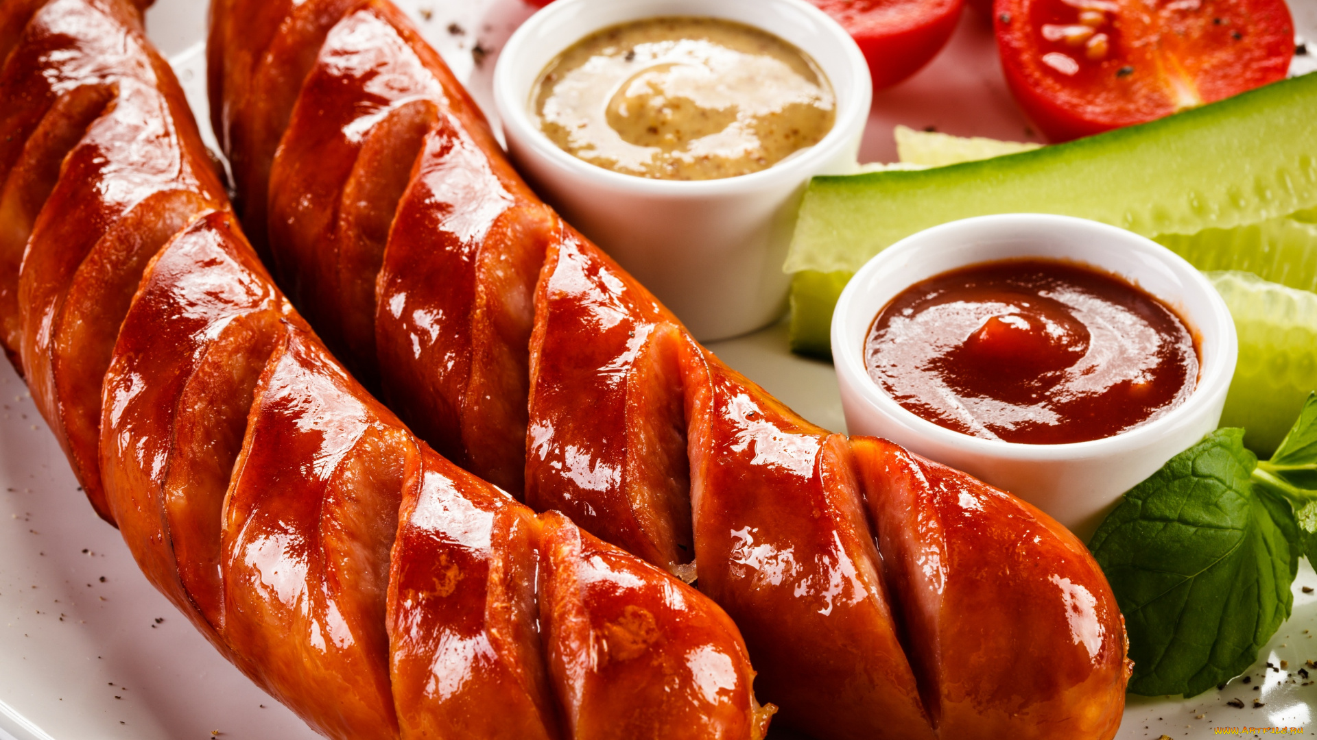 еда, шашлык, , барбекю, огурец, фри, картофель, сосиска, гриль