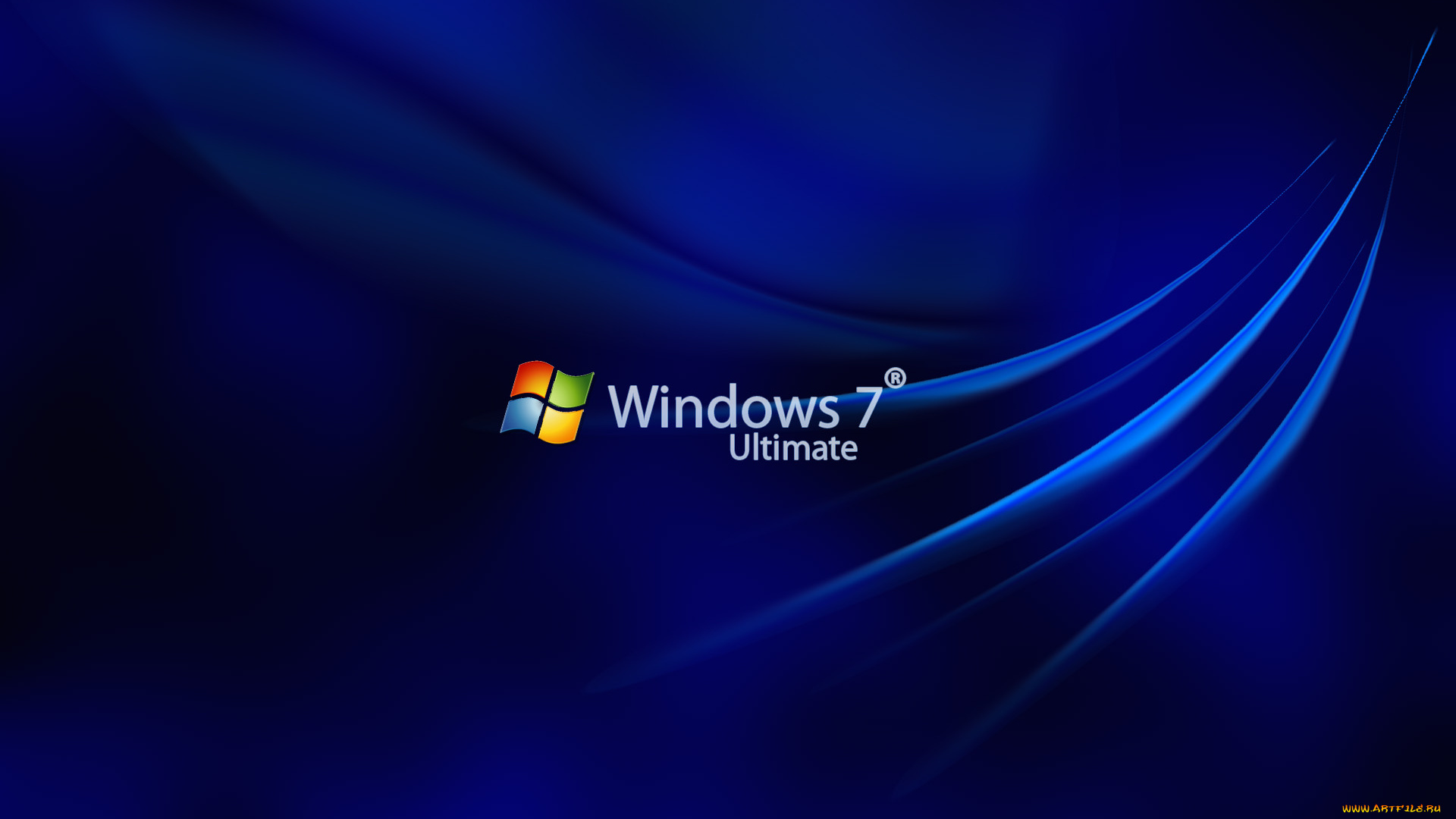 компьютеры, windows, 7, , vienna, фон, логотип