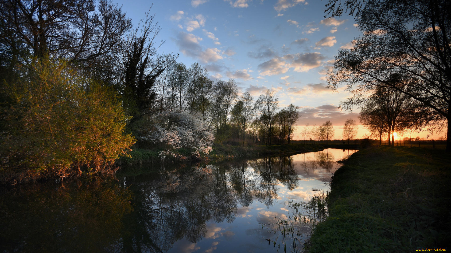 природа, реки, озера, простор