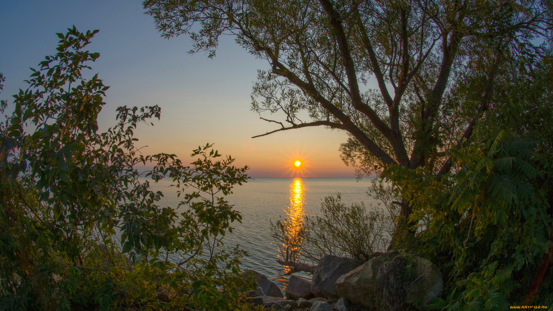 природа, восходы, закаты, простор