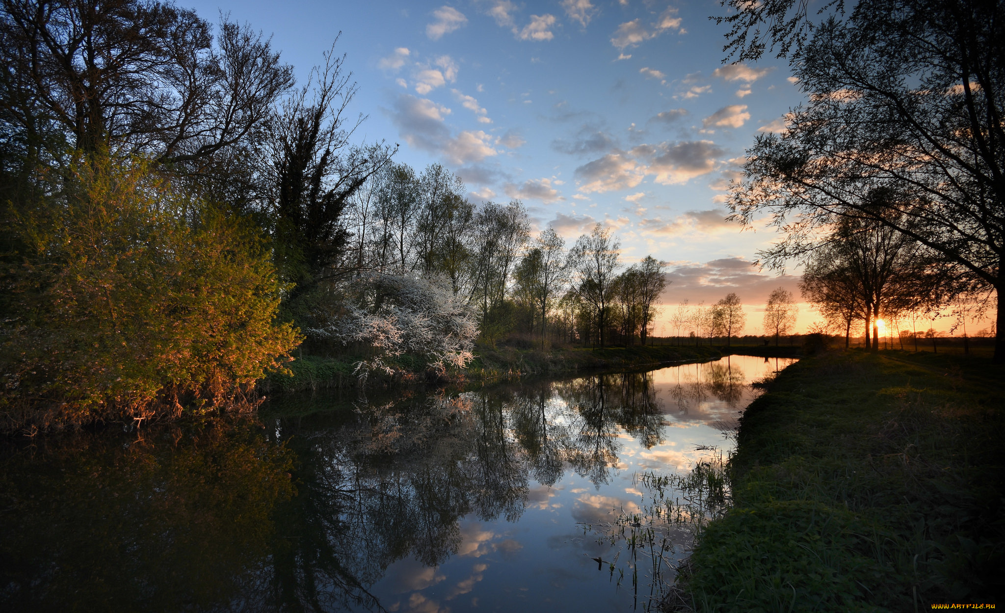 природа, реки, озера, простор