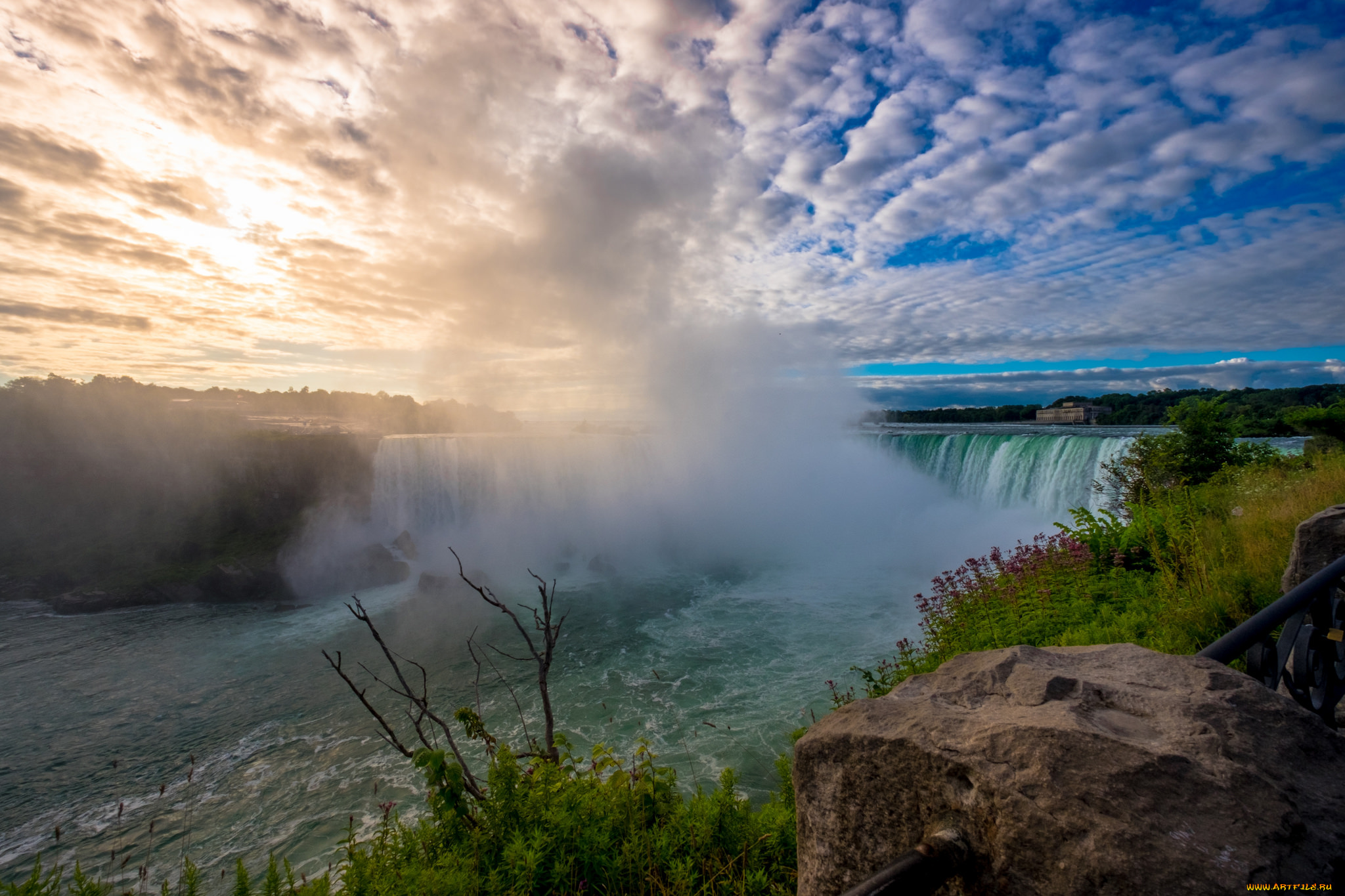 niagara, falls, , ca, природа, водопады, простор