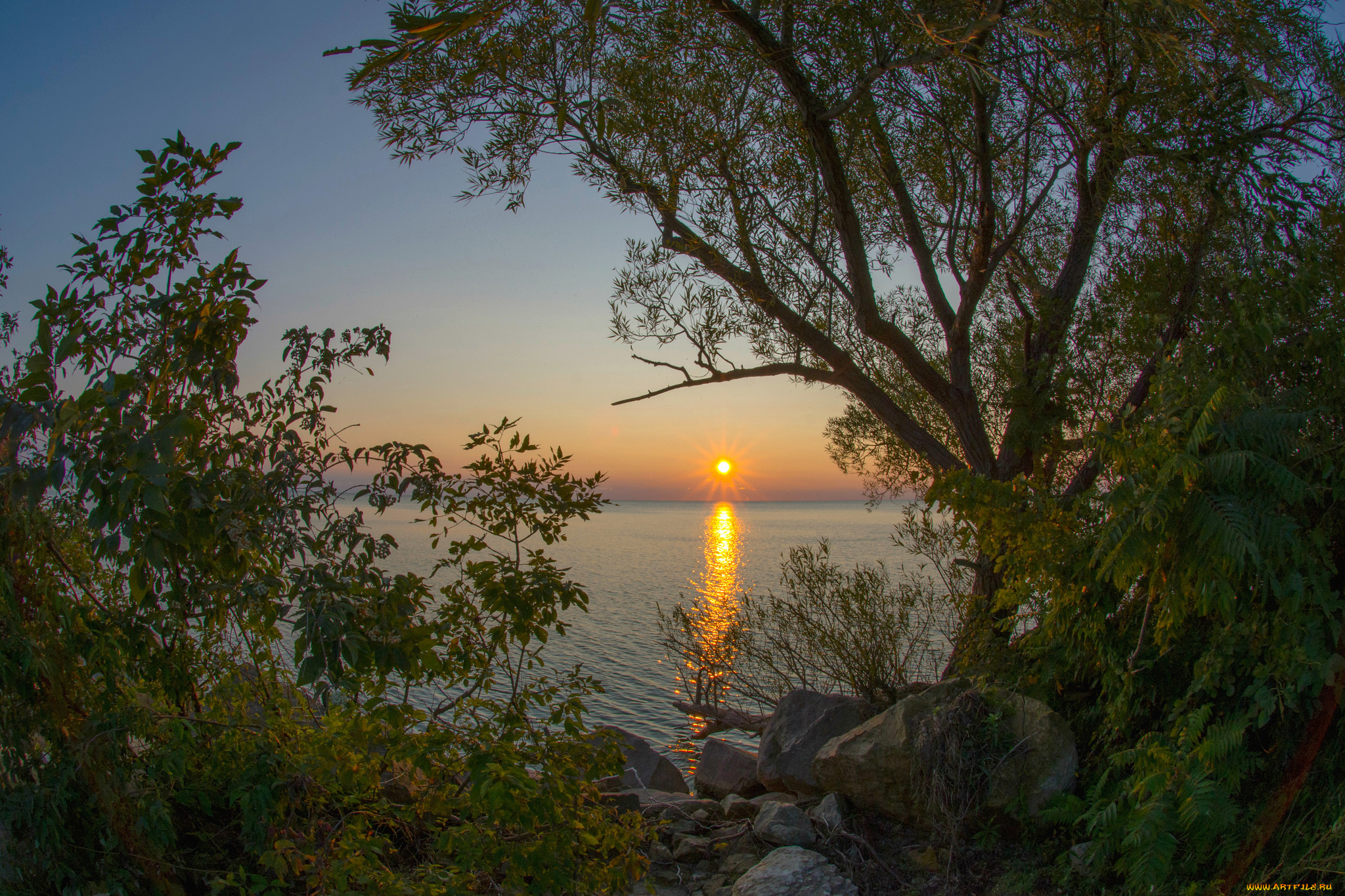 природа, восходы, закаты, простор