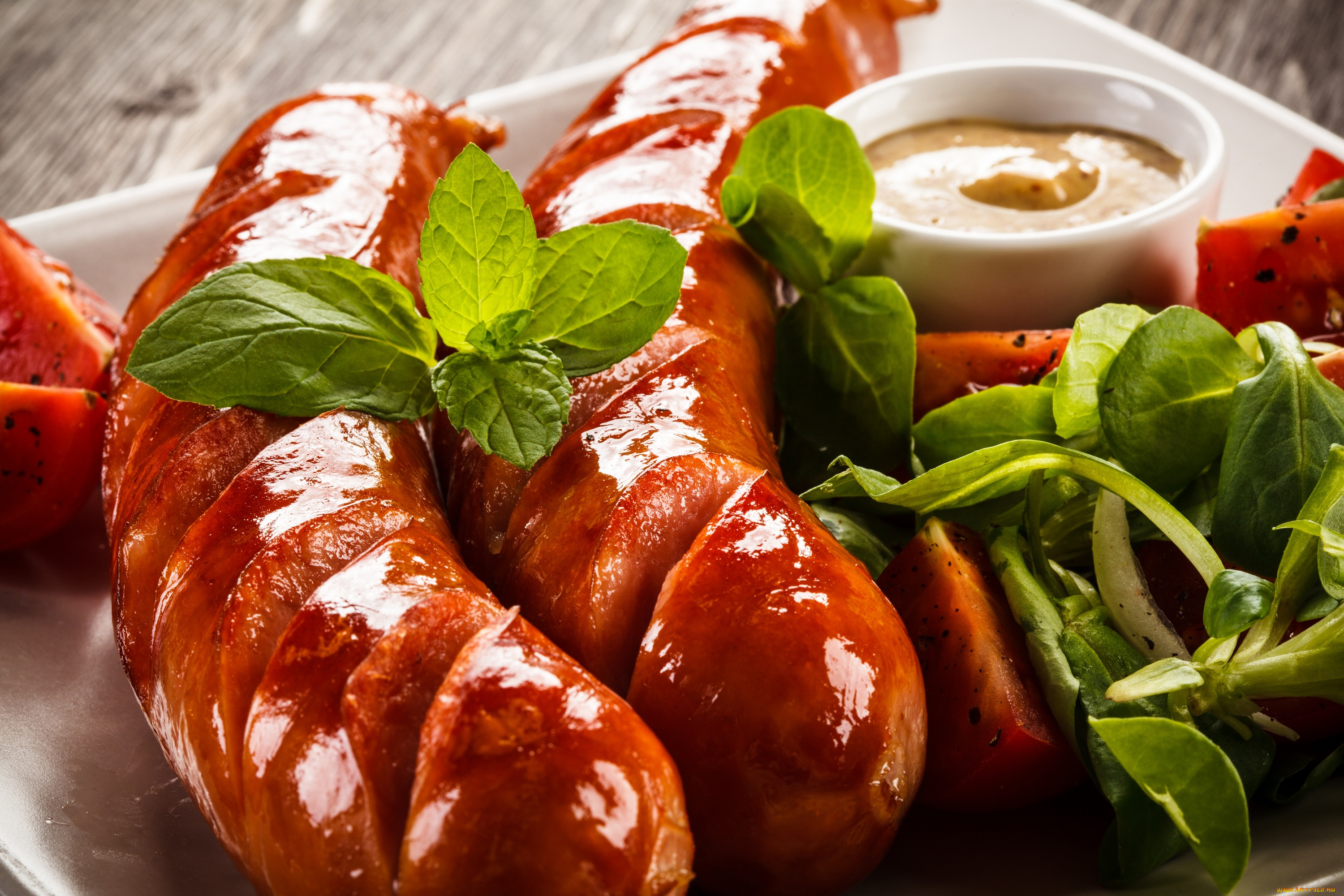 еда, шашлык, , барбекю, горчица, мята, огурец, кетчуп, томат, гриль, сосиска, помидоры