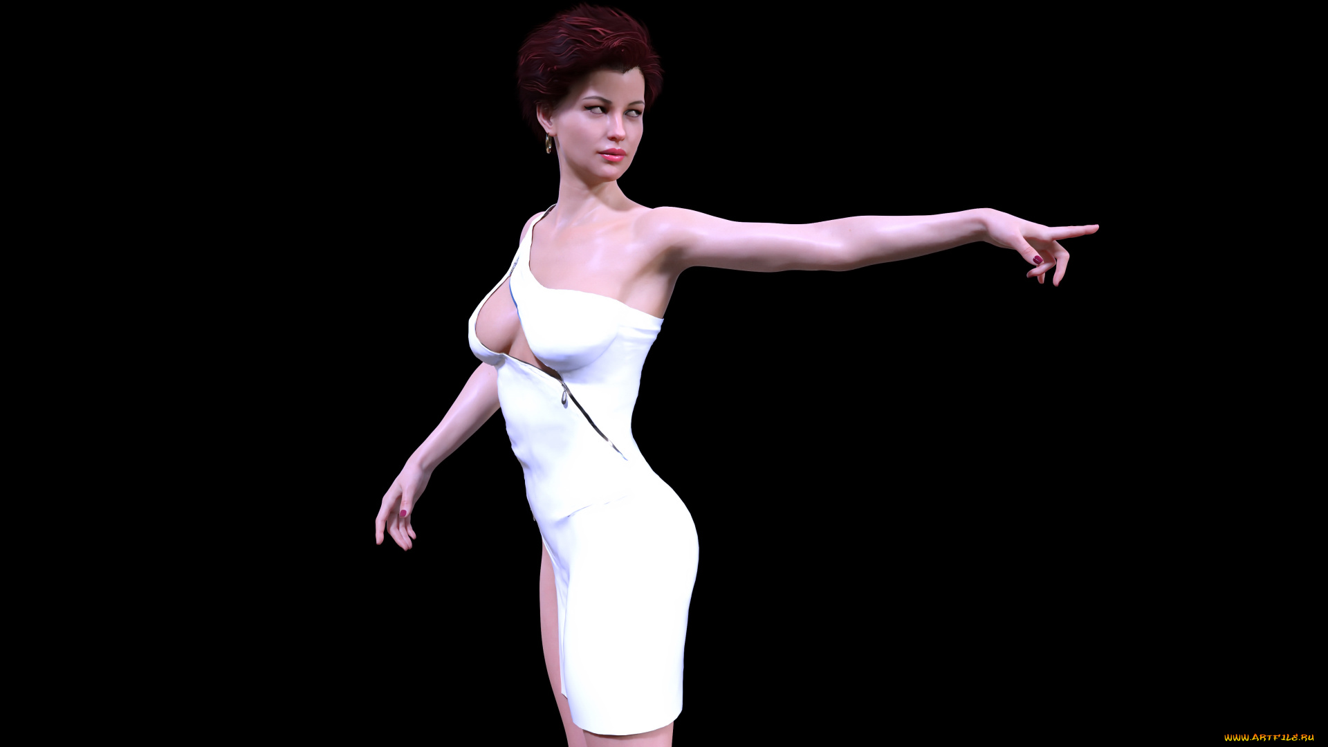 3д, графика, люди, , people, фон, взгляд, девушка