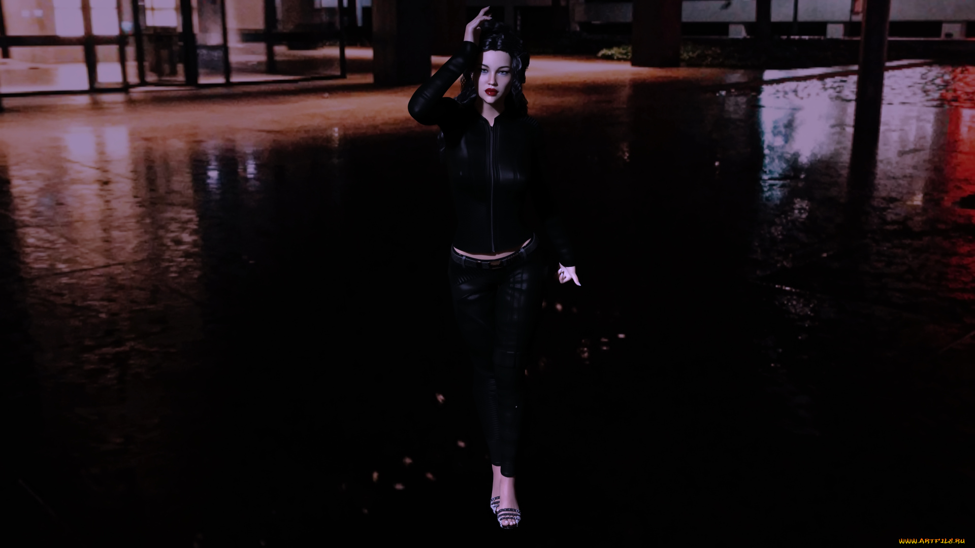 3д, графика, люди, , people, фон, взгляд, девушка