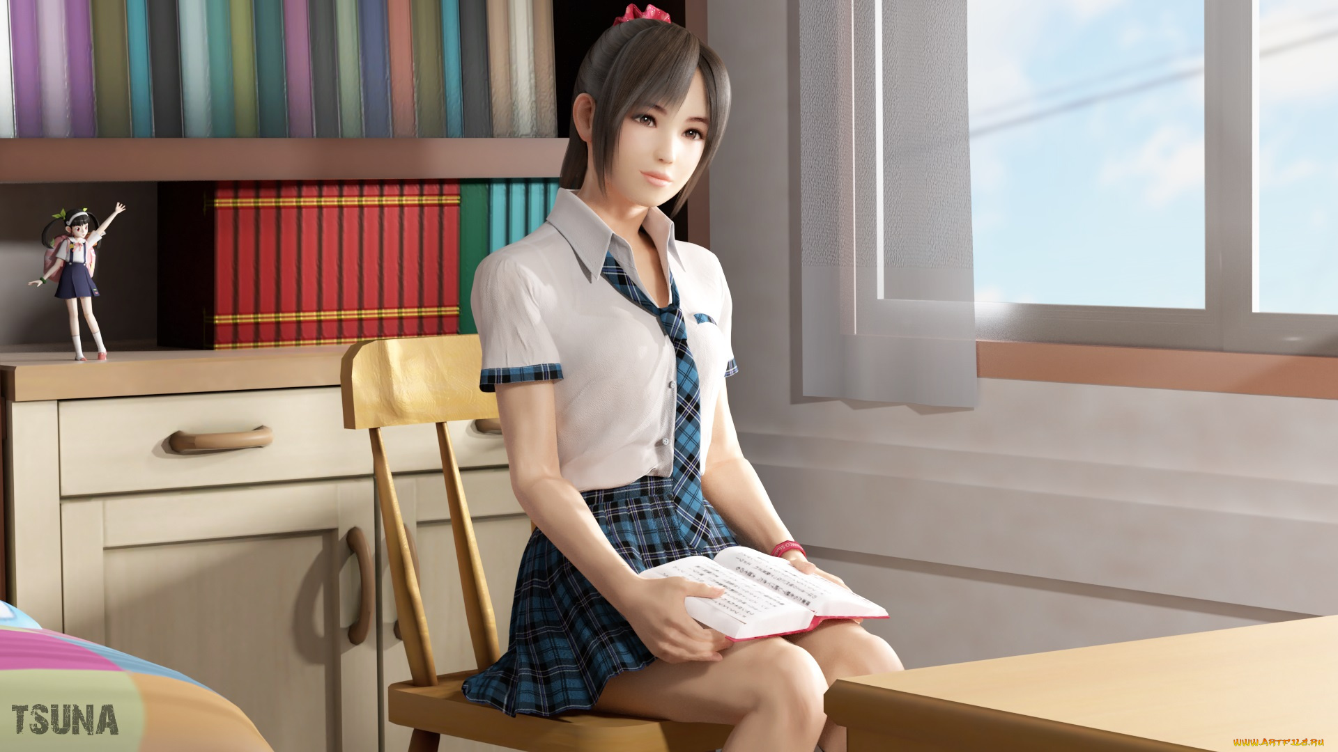 3д, графика, люди, , people, взгляд, фон, девушка