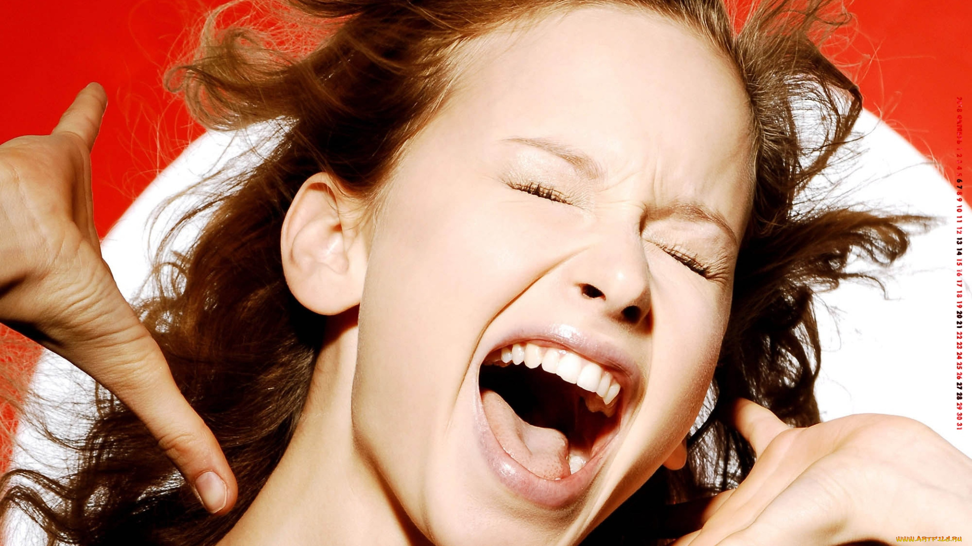 календари, девушки, лицо, женщина