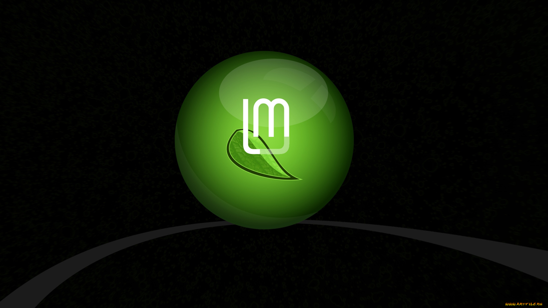 компьютеры, linux, фон, логотип