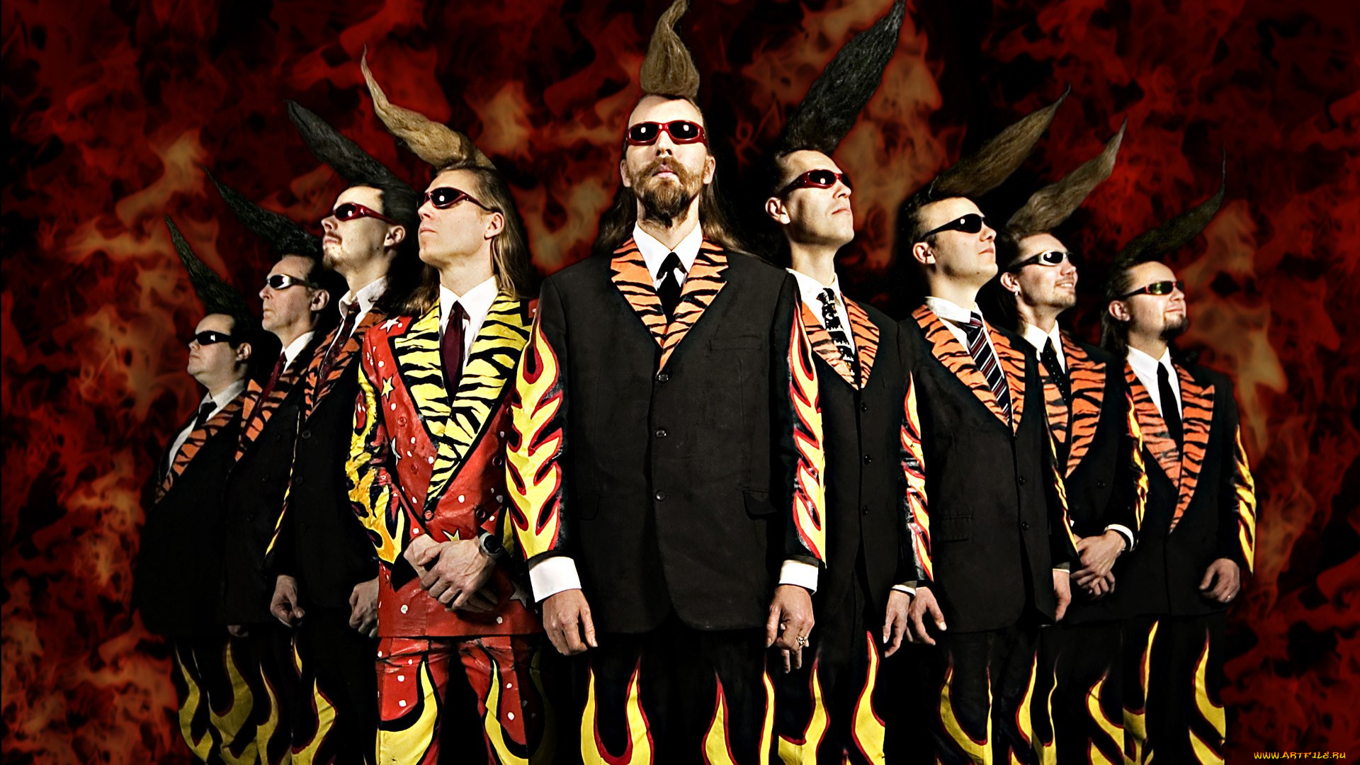 leningrad-cowboys, музыка, -временный, музыкант, мужчина, группа