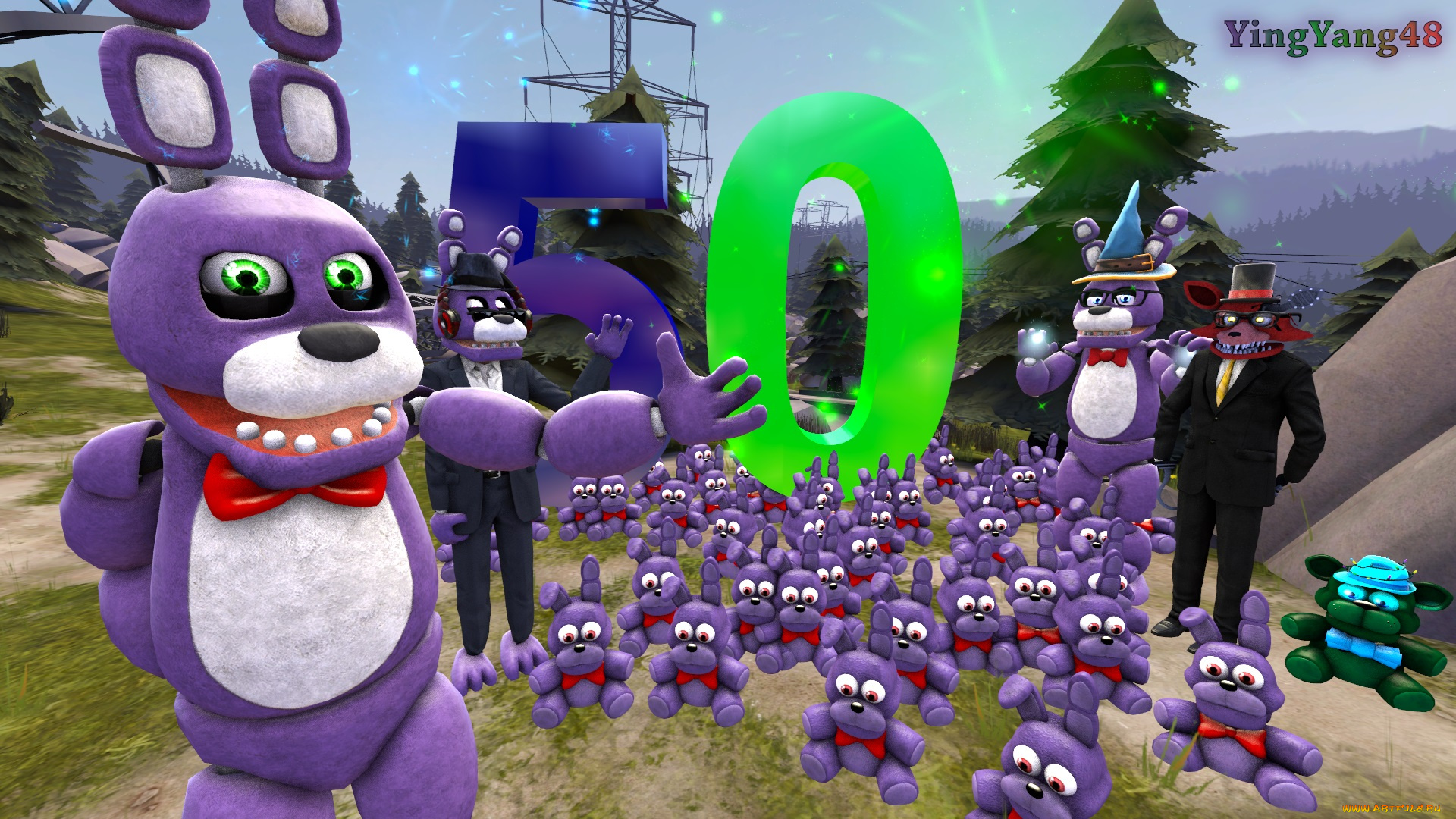 видео, игры, five, nights, at, freddy`s, five, nights, at, freddy's