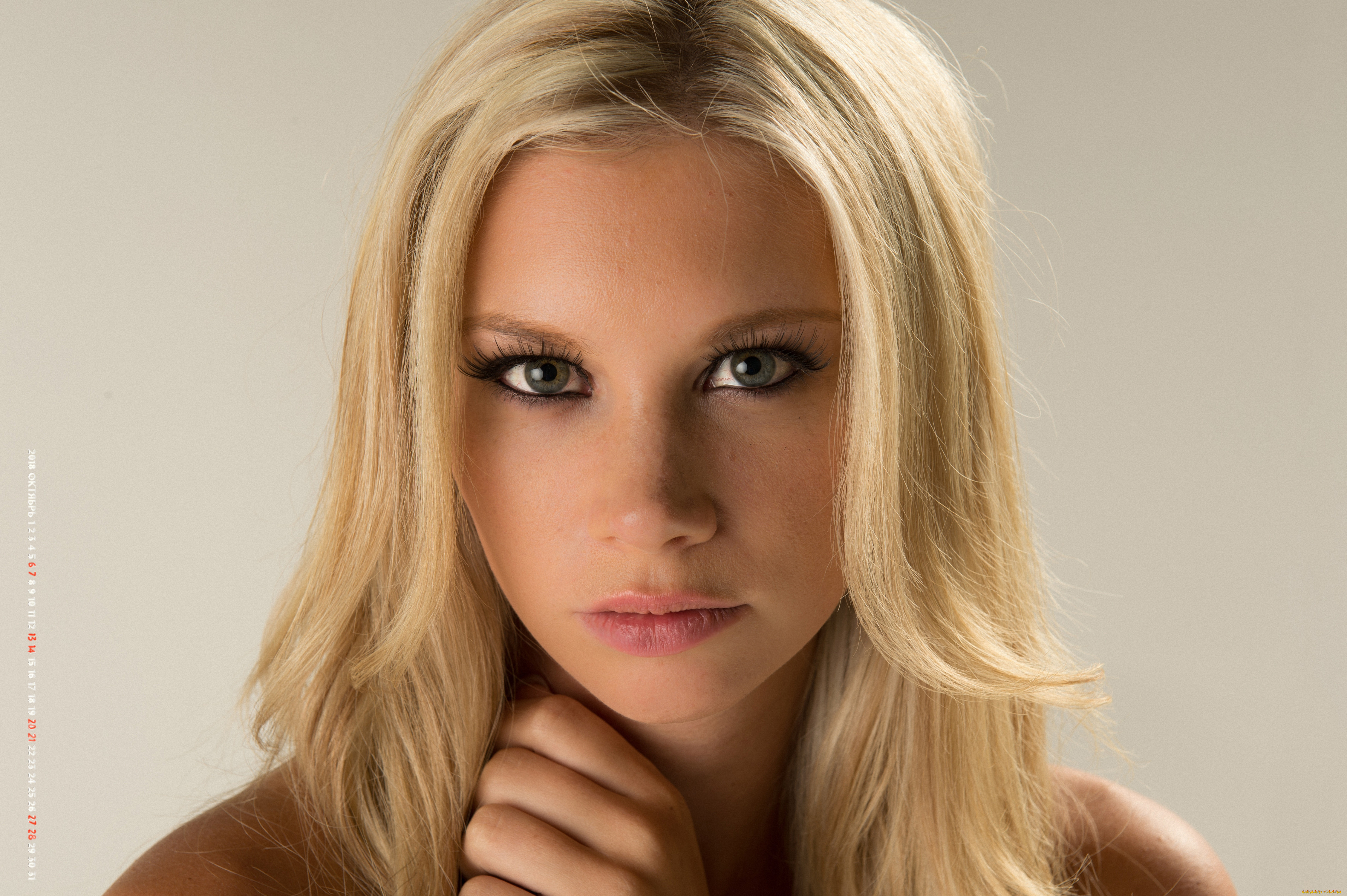 календари, девушки, лицо, взгляд, женщина