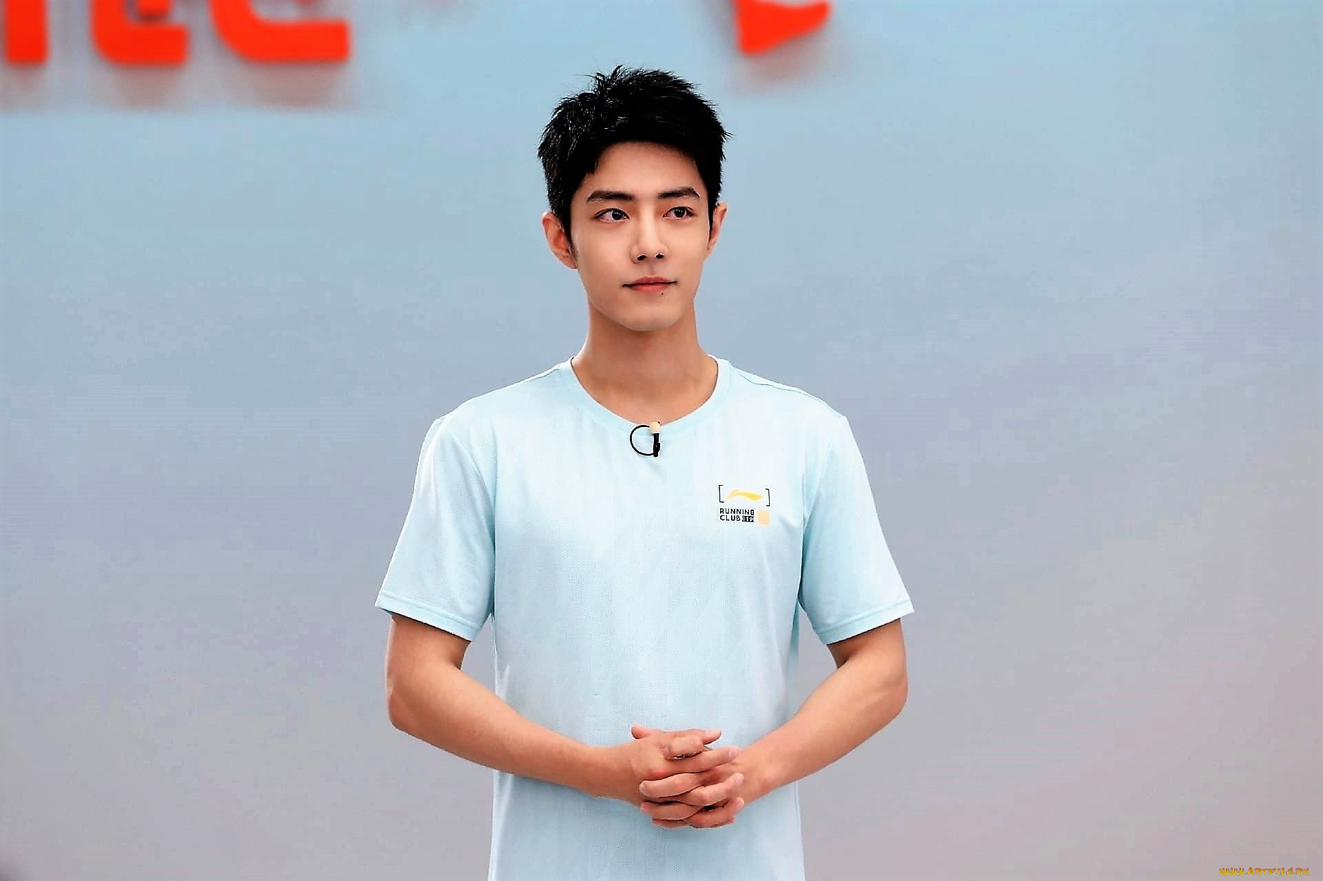 мужчины, xiao, zhan, актер, футболка