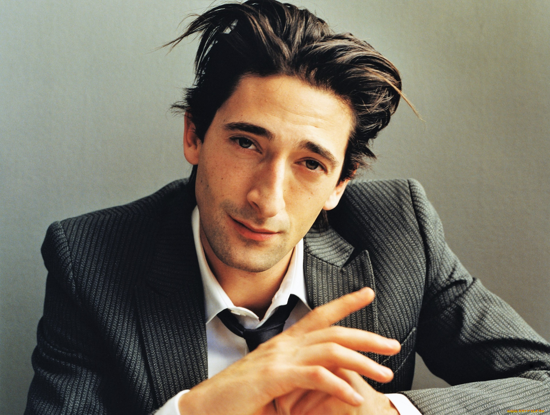 мужчины, adrien, brody, актер, лицо, пиджак