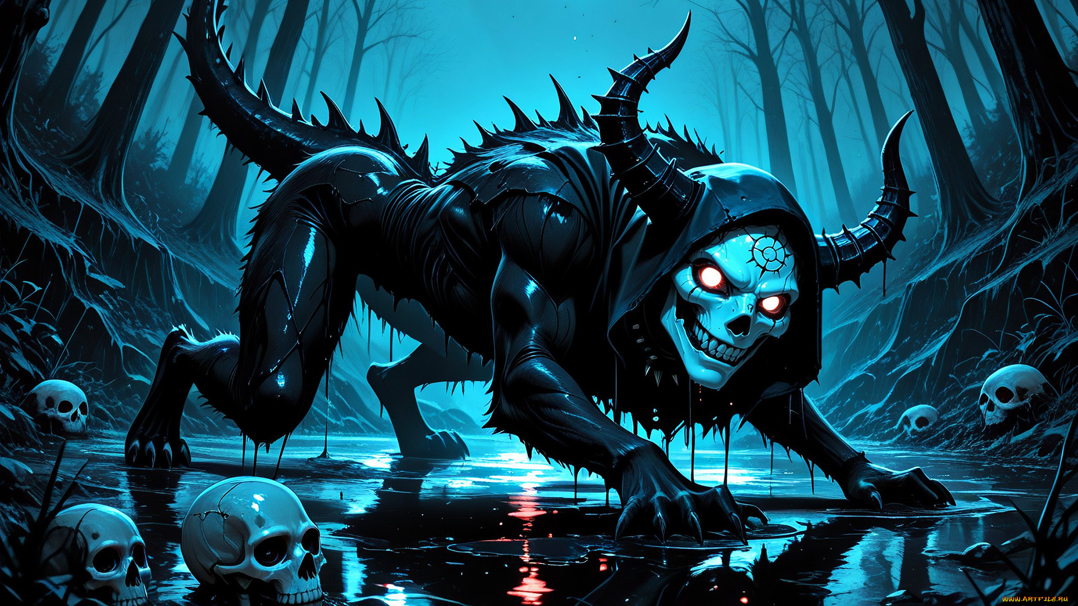 фэнтези, демоны, нейросети, графика, нейроарт, ai, art, нейронные, сети, рисунки, нейро, искусство, нейрографика, graphics, neuroart, neural, networks, drawings, neuro, neurography