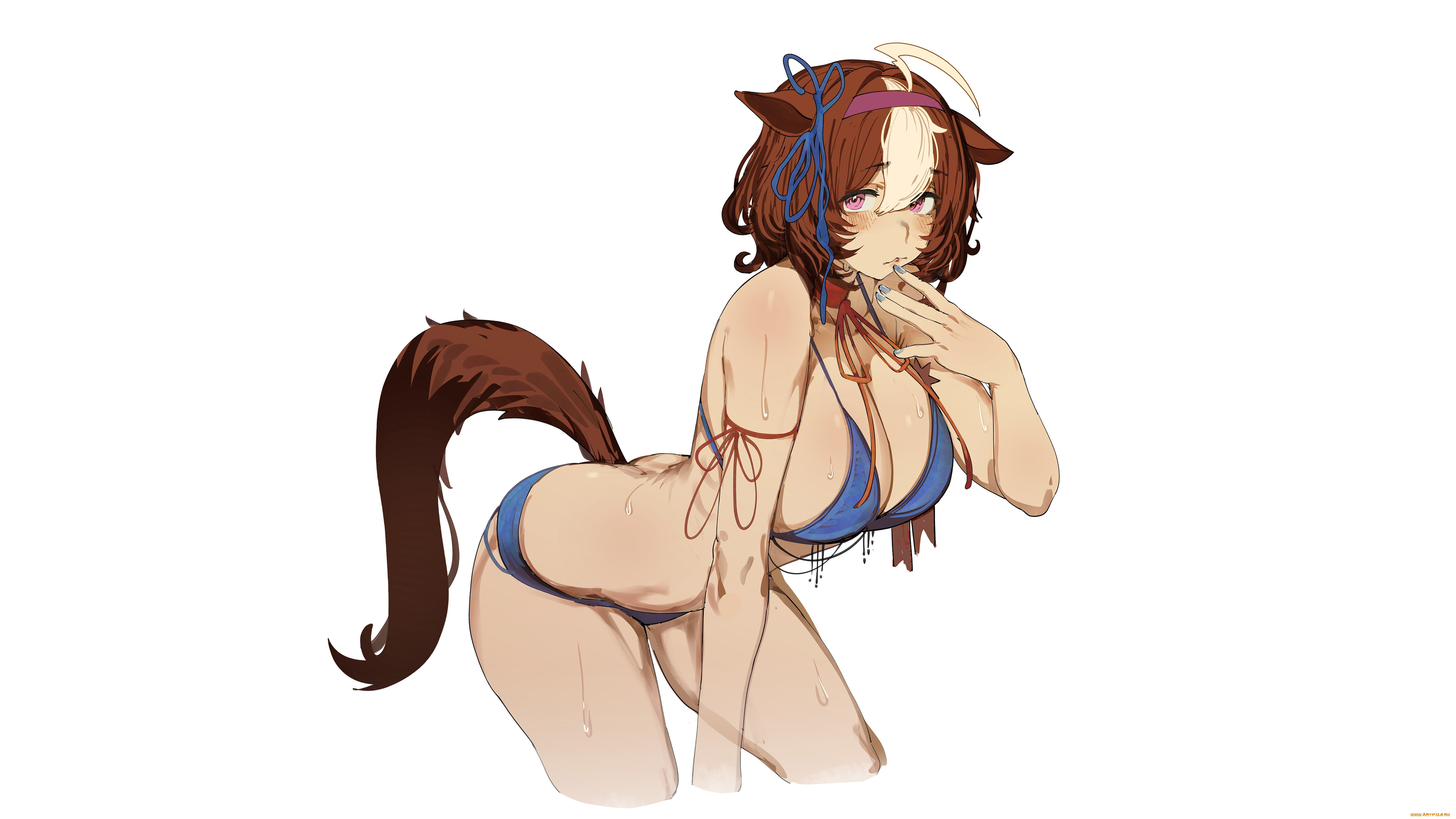 аниме, животные, , существа, uma, musume