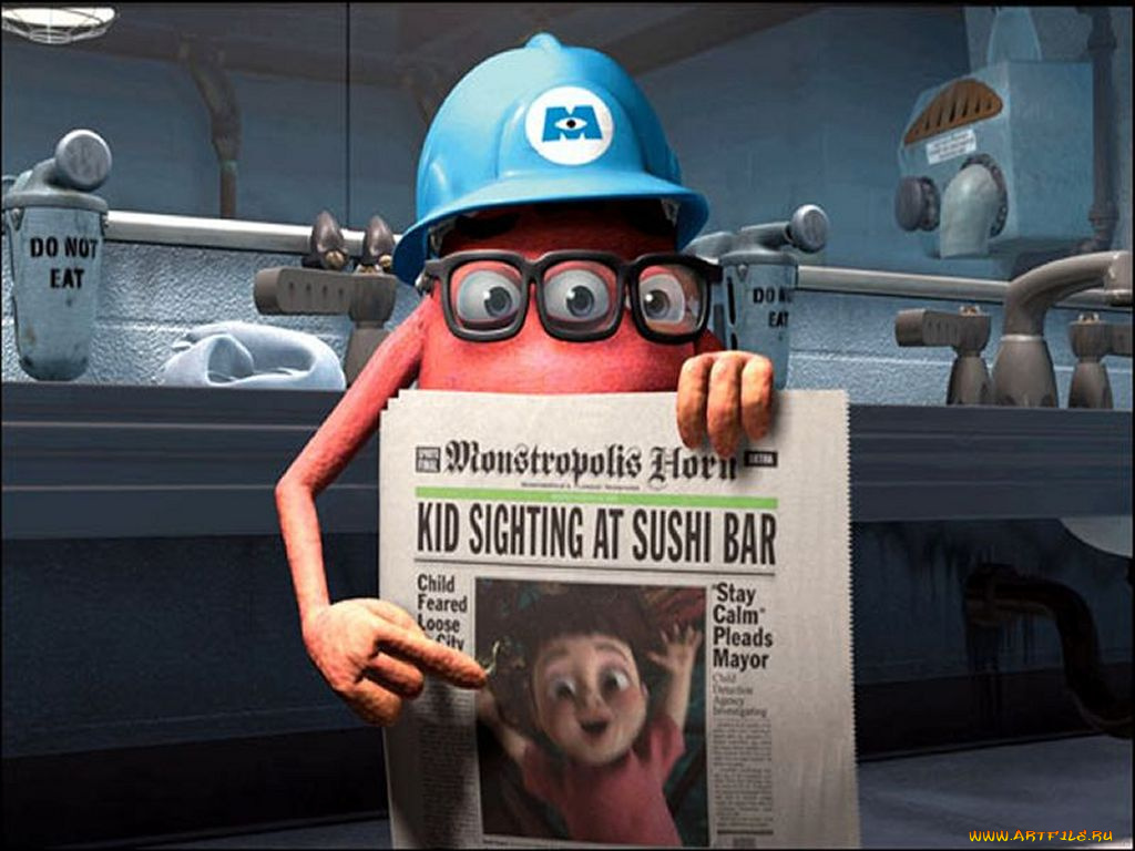 мультфильмы, monsters, inc