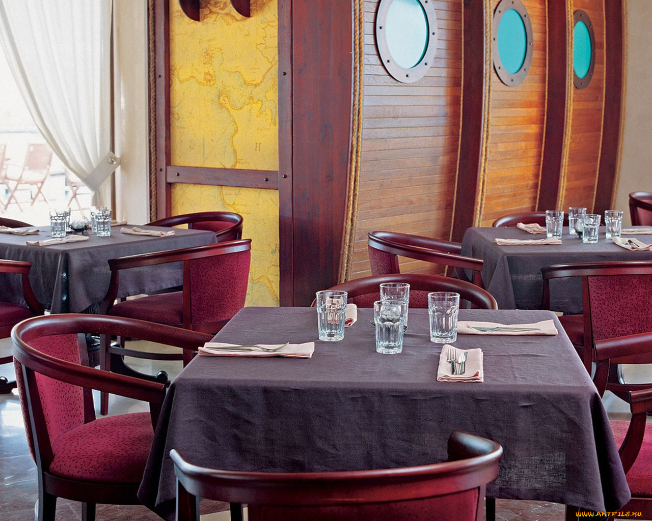 интерьер, кафе, рестораны, отели