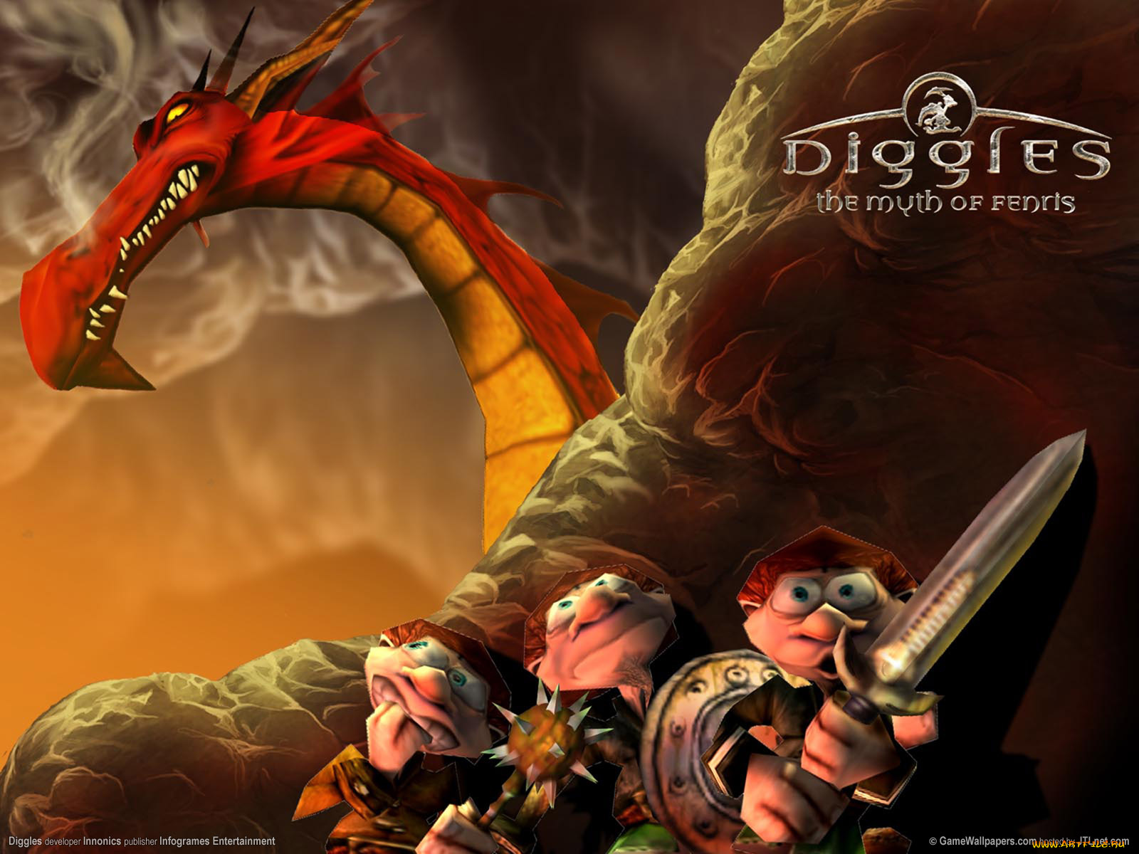 видео, игры, diggles, the, myth, of, fenris