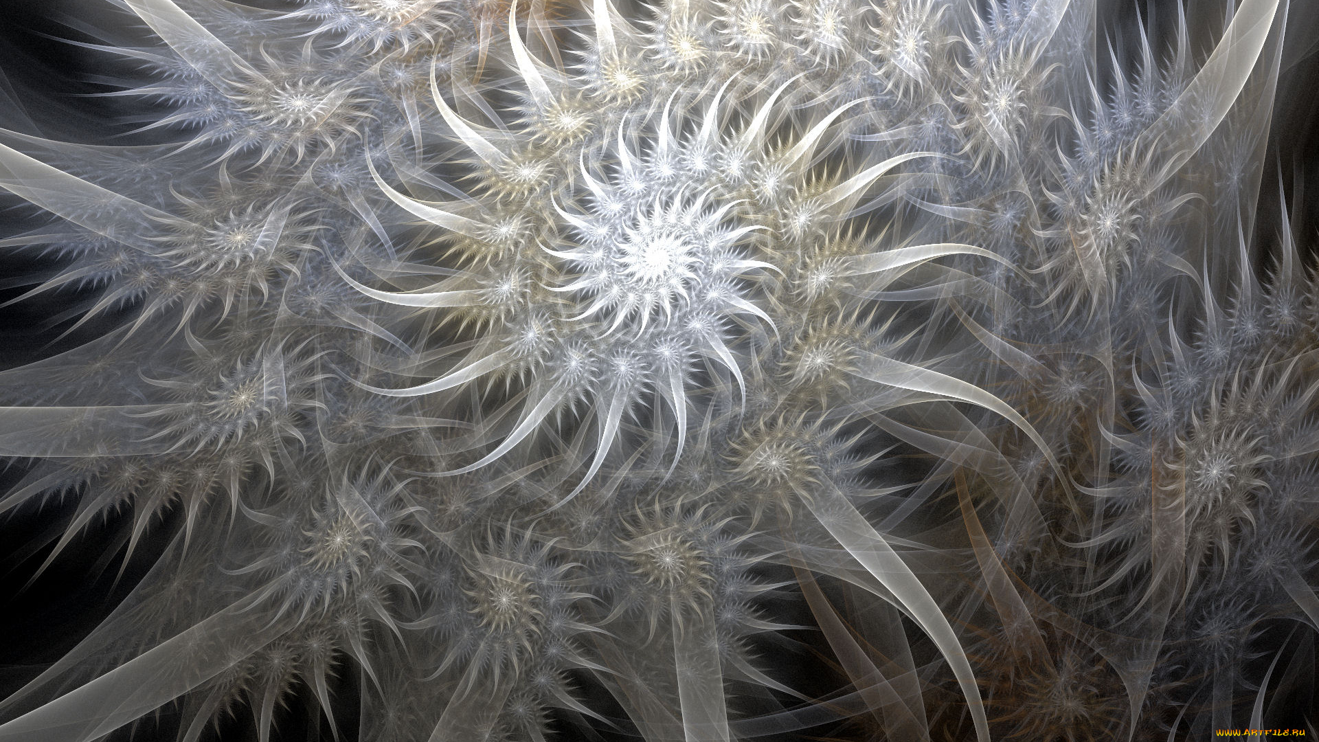 3д, графика, fractal, фракталы