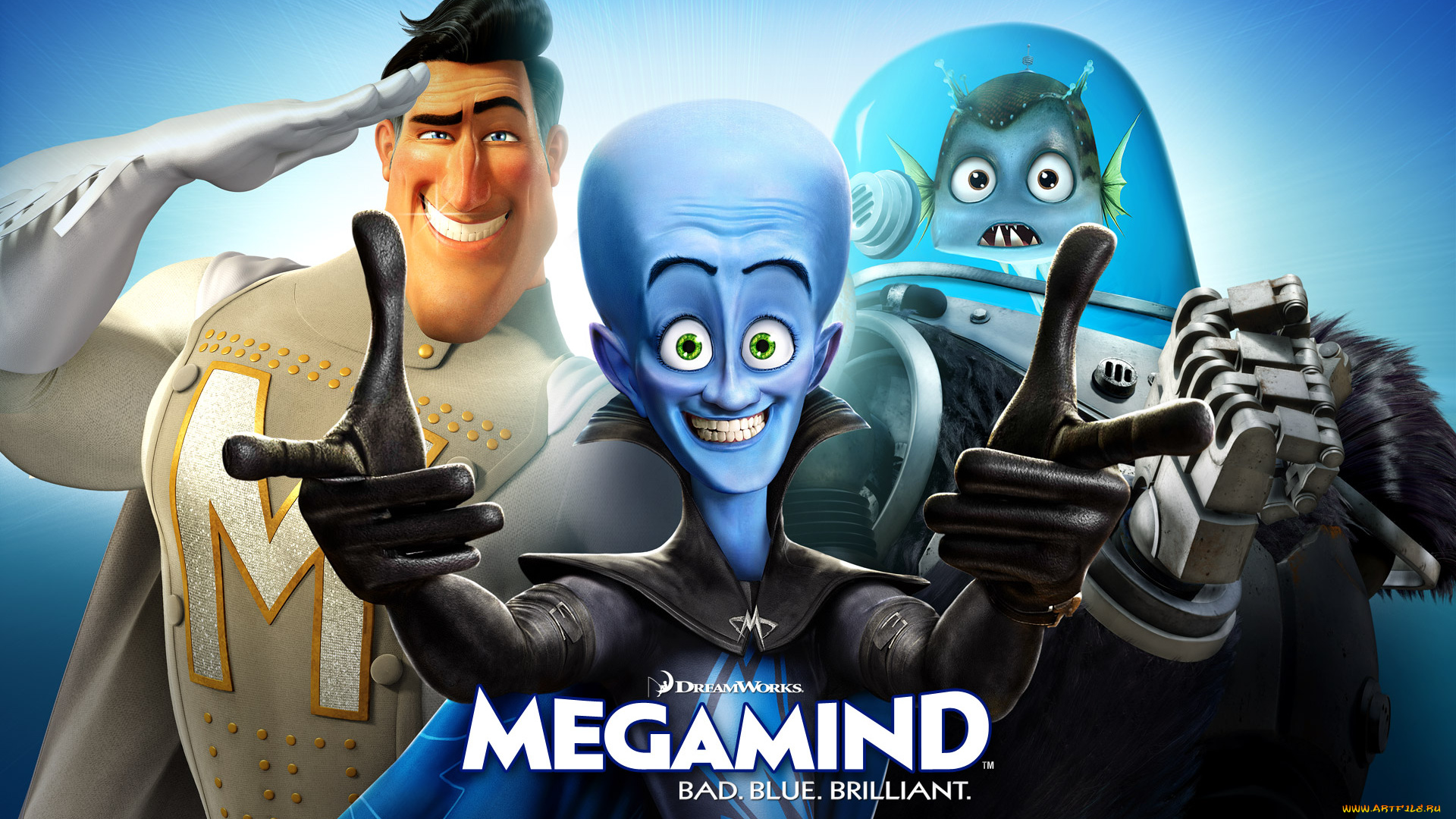 мультфильмы, megamind