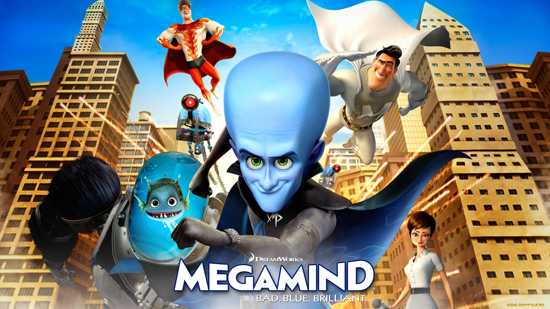 мультфильмы, megamind