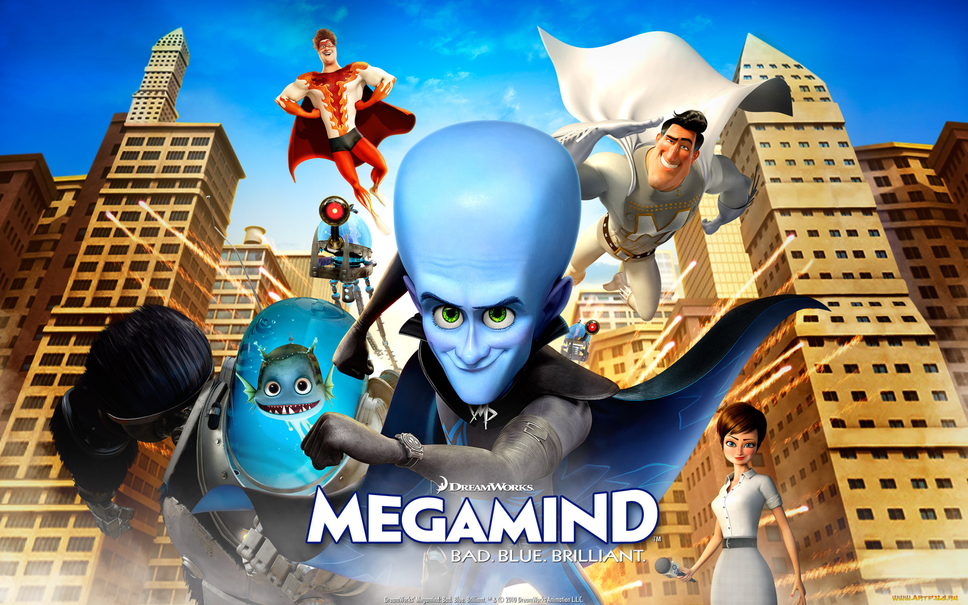 мультфильмы, megamind