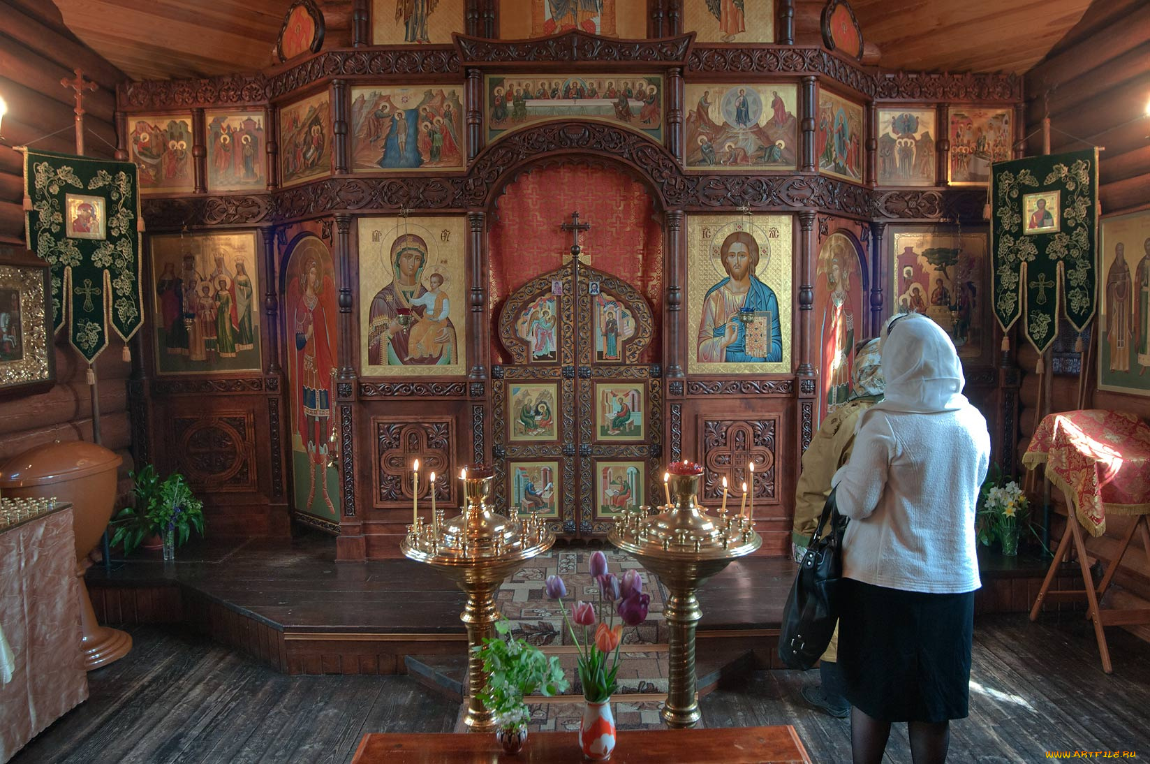 интерьер, убранство, роспись, храма, храм