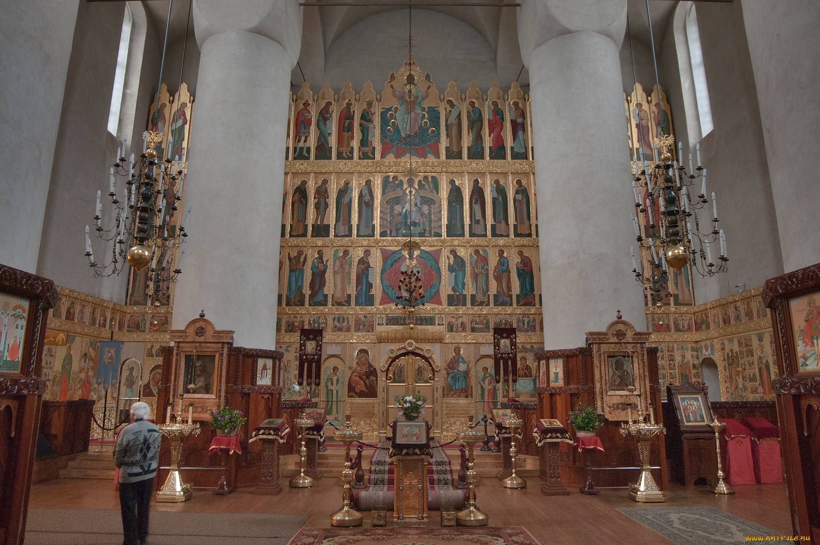 интерьер, убранство, роспись, храма, храм