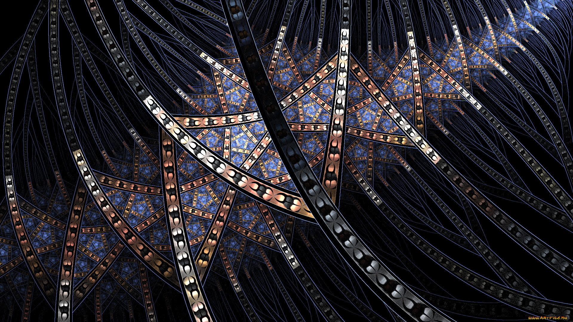 3д, графика, fractal, фракталы, фон, цвета, узор