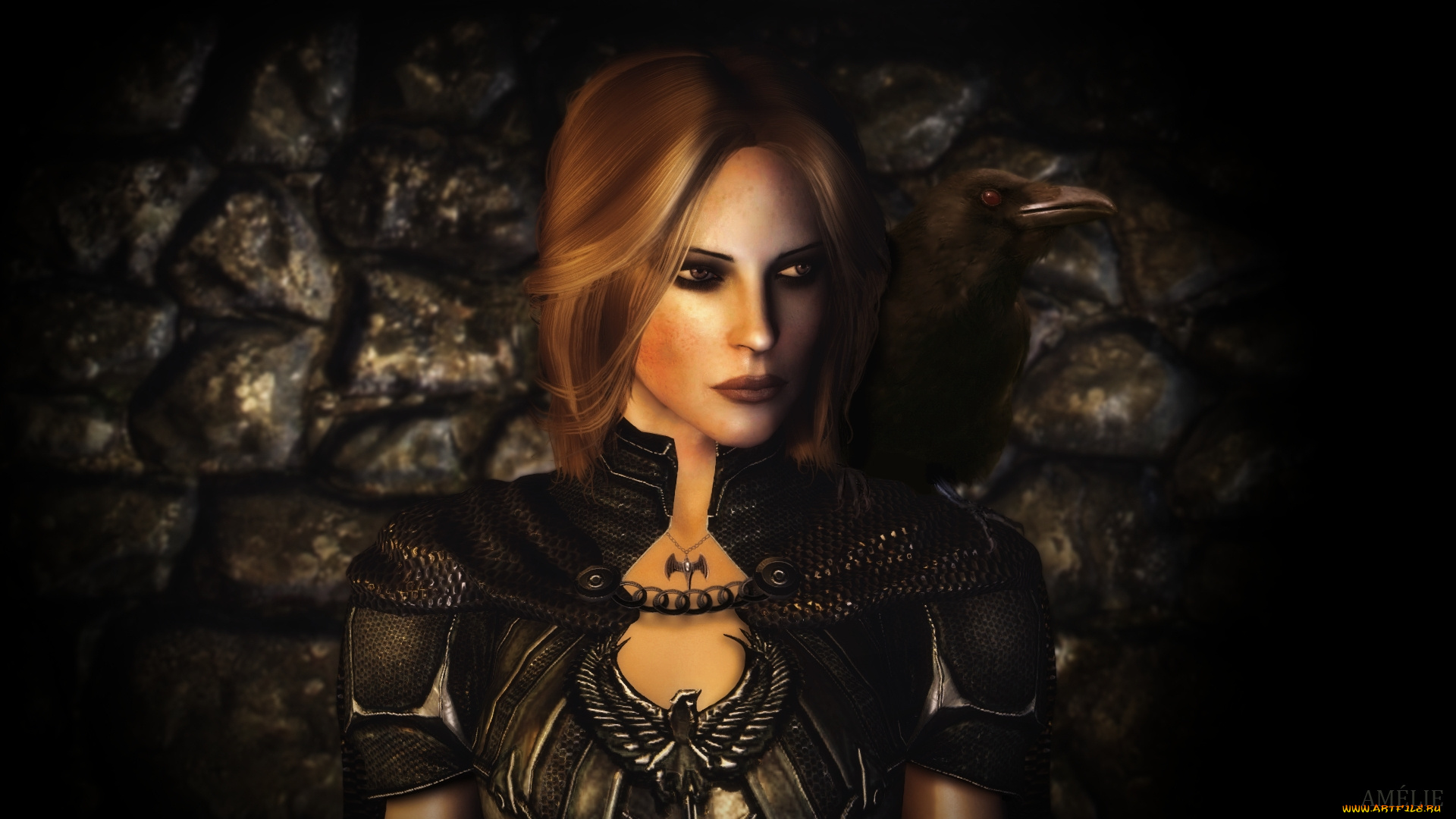 3д, графика, portraits, портрет, взгляд, девушка