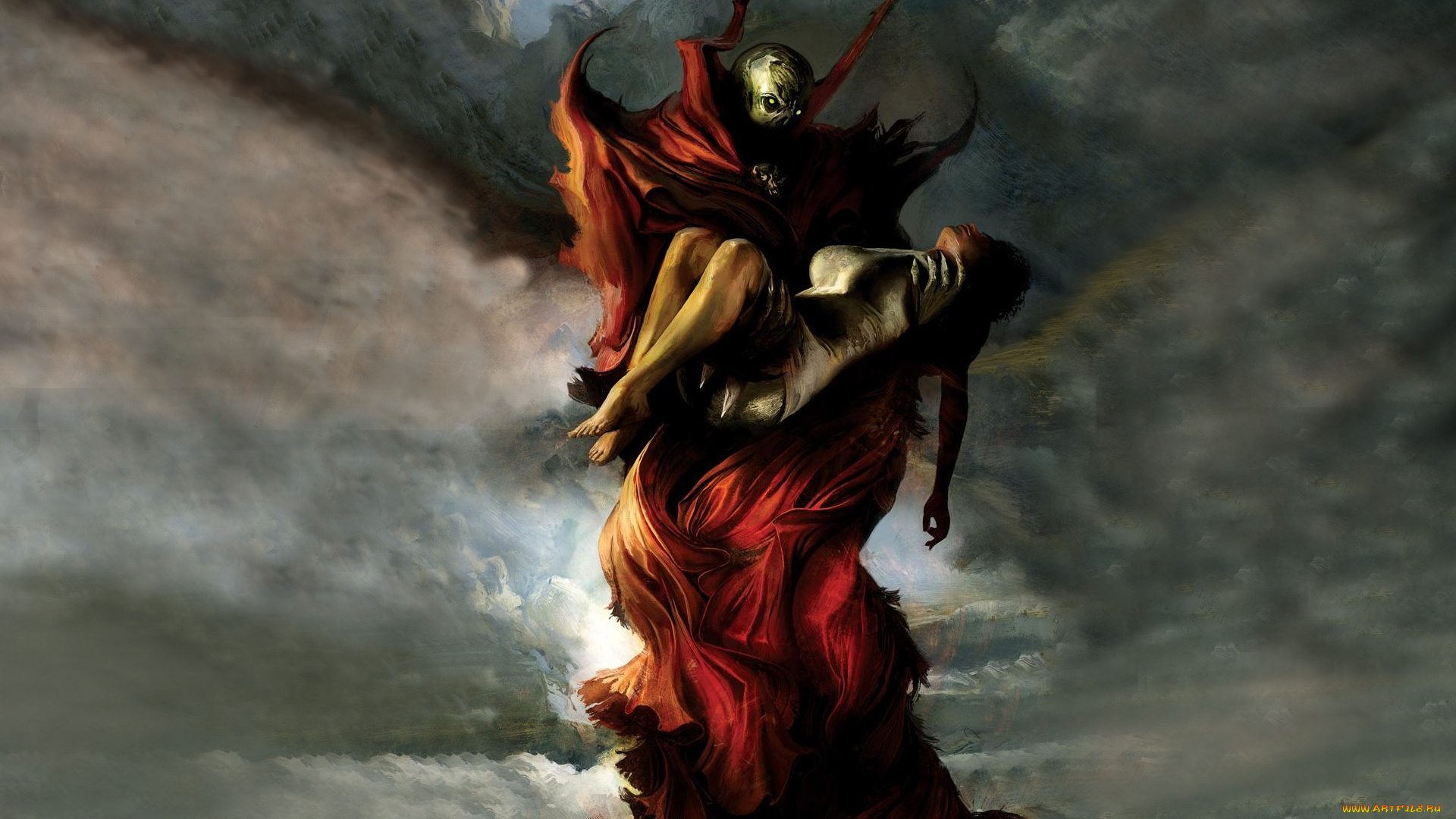 рисованные, комиксы, монстр, адский, демон, спаун, spawn