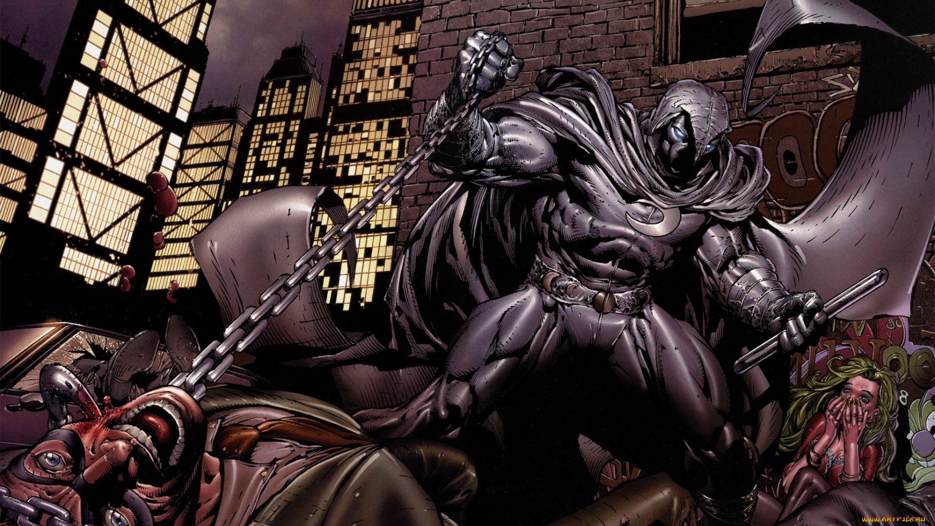 рисованные, комиксы, монстр, спаун, spawn, демон, адский