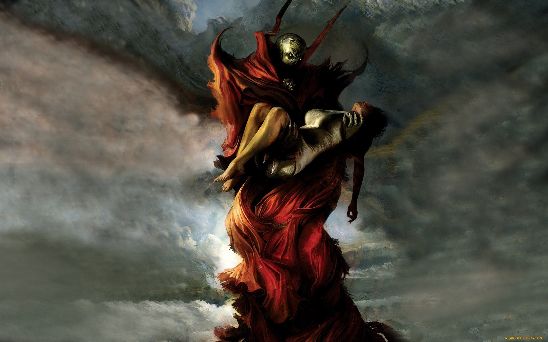 рисованные, комиксы, монстр, адский, демон, спаун, spawn