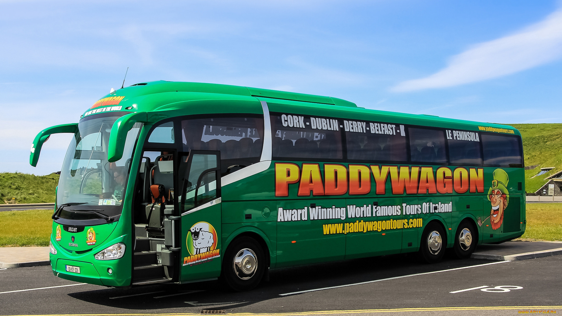 автомобили, автобусы, автобус, туристический