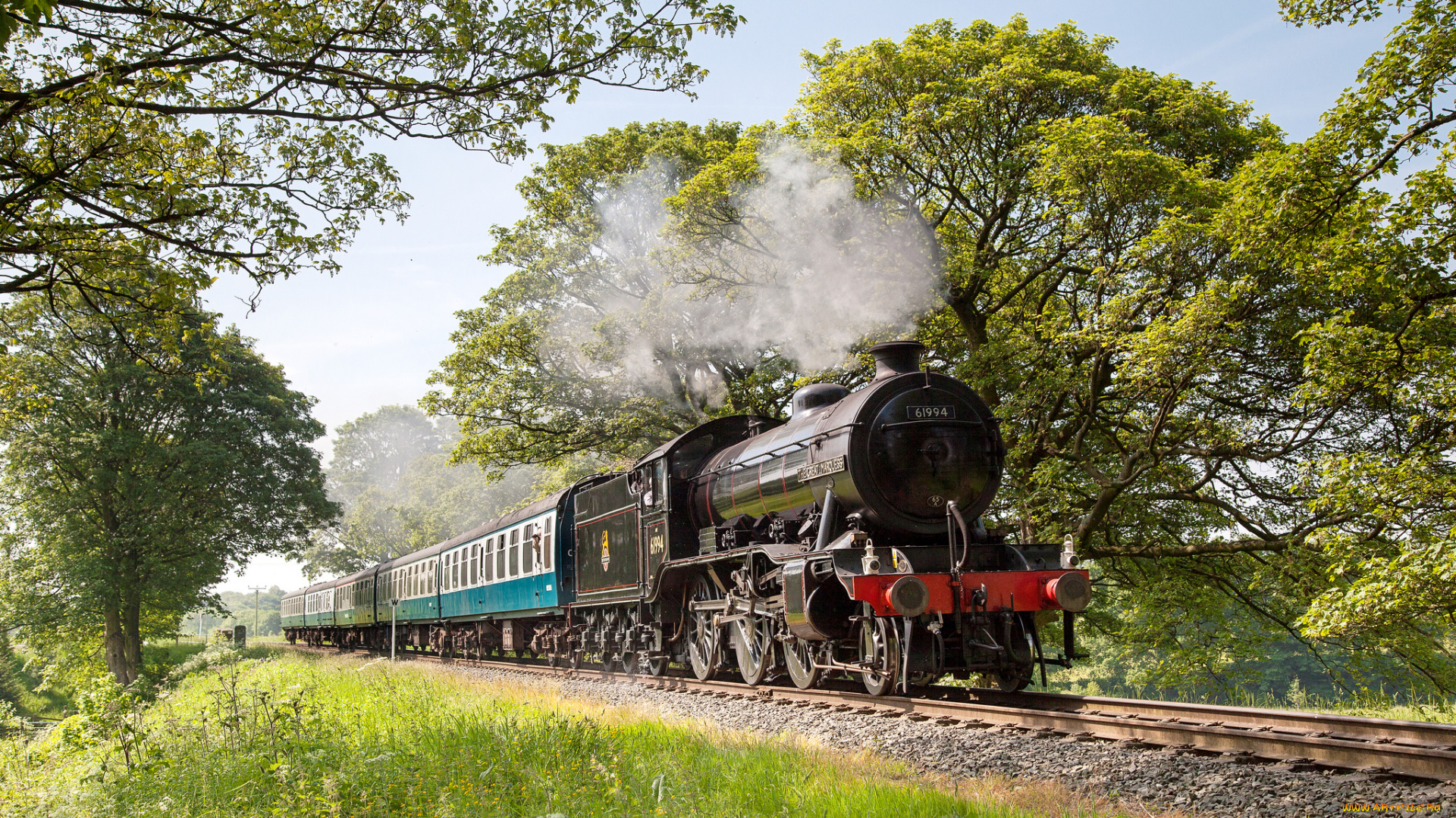 техника, паровозы, паровоз, дорога, железная