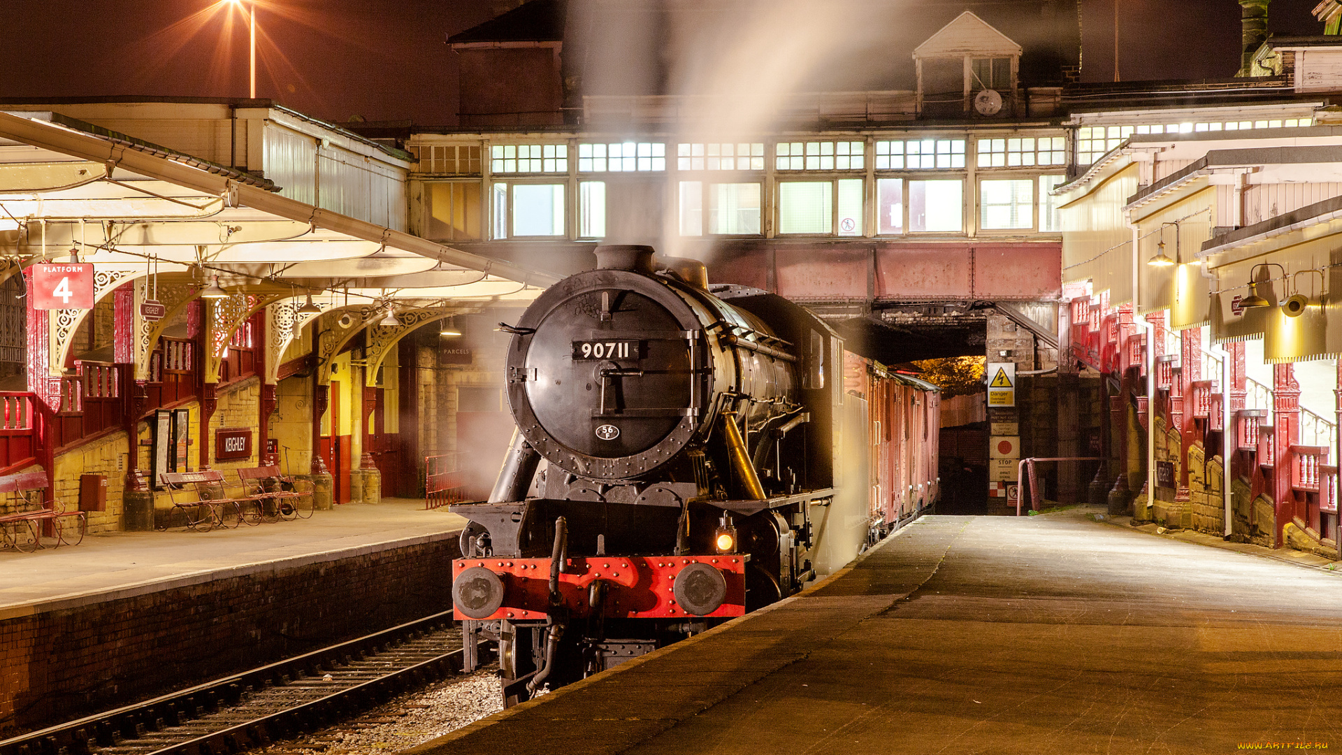 техника, паровозы, паровоз, дорога, железная