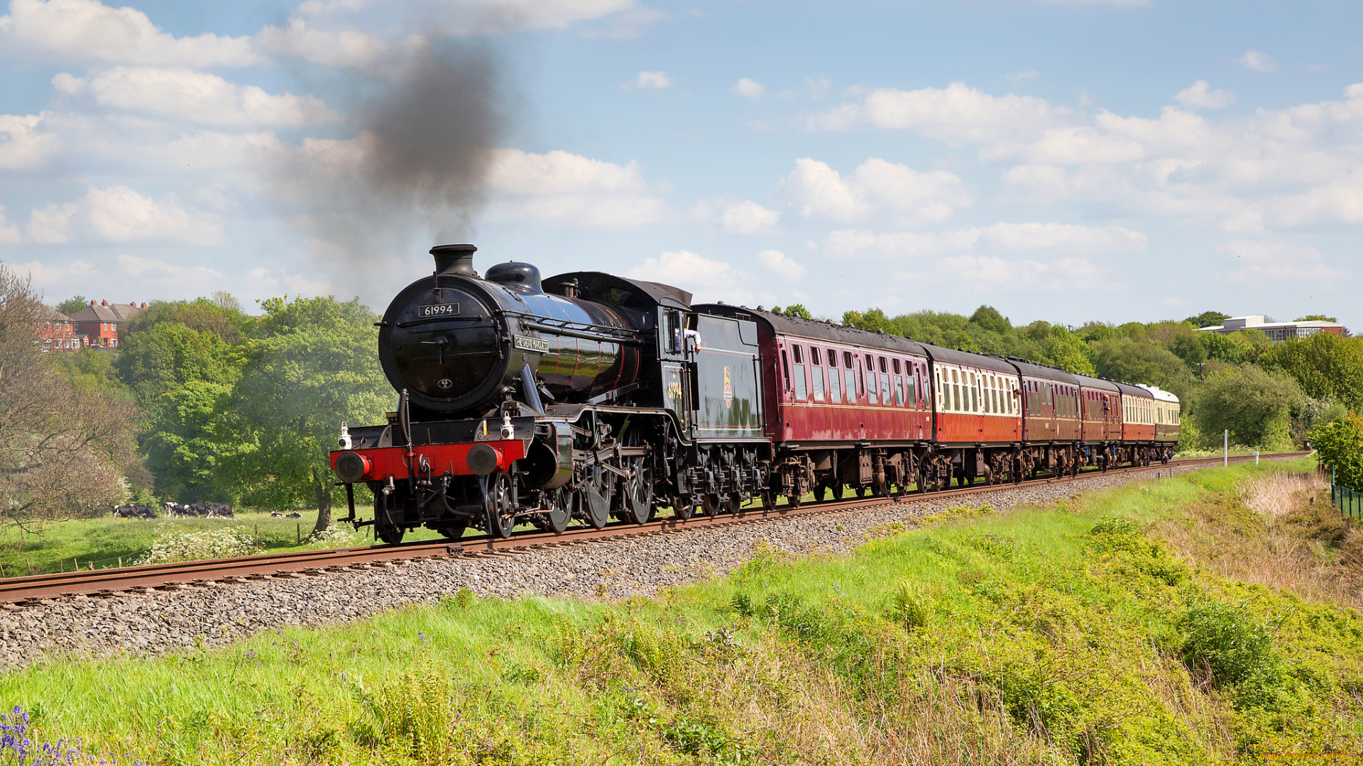 техника, паровозы, железная, паровоз, дорога