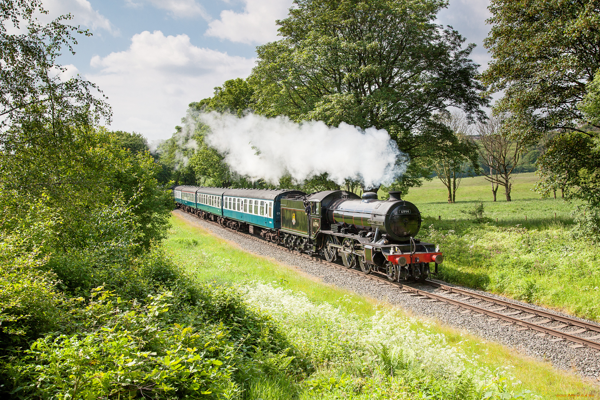 техника, паровозы, дорога, паровоз, железная