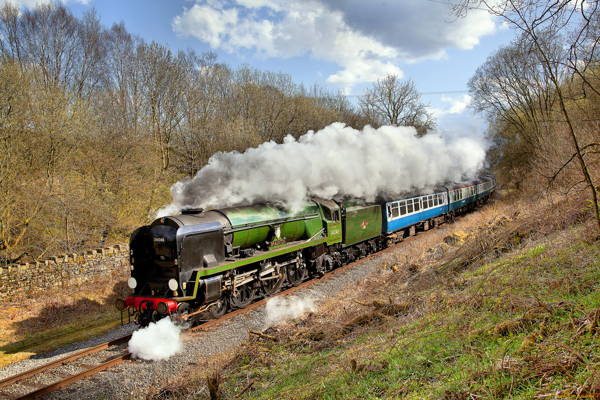 техника, паровозы, паровоз, дорога, железная