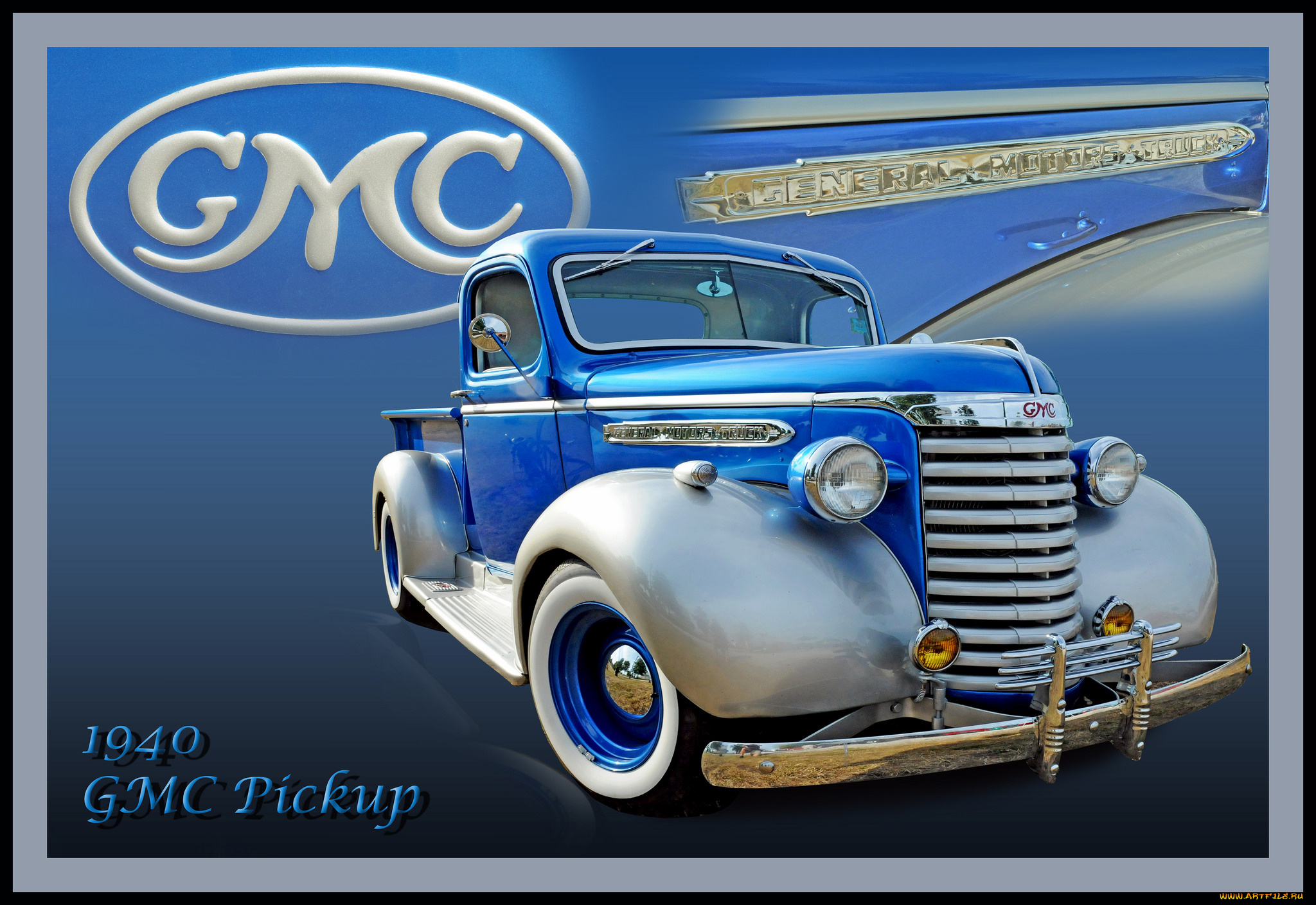 1940, gmc, pickup, автомобили, custom, pick-up, история, автомобилестроение