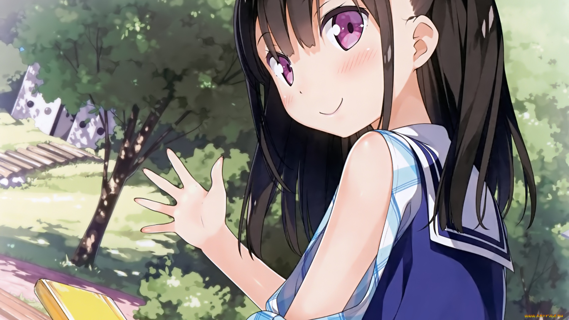 аниме, kantoku, , artbook, kantoku, девочка, арт