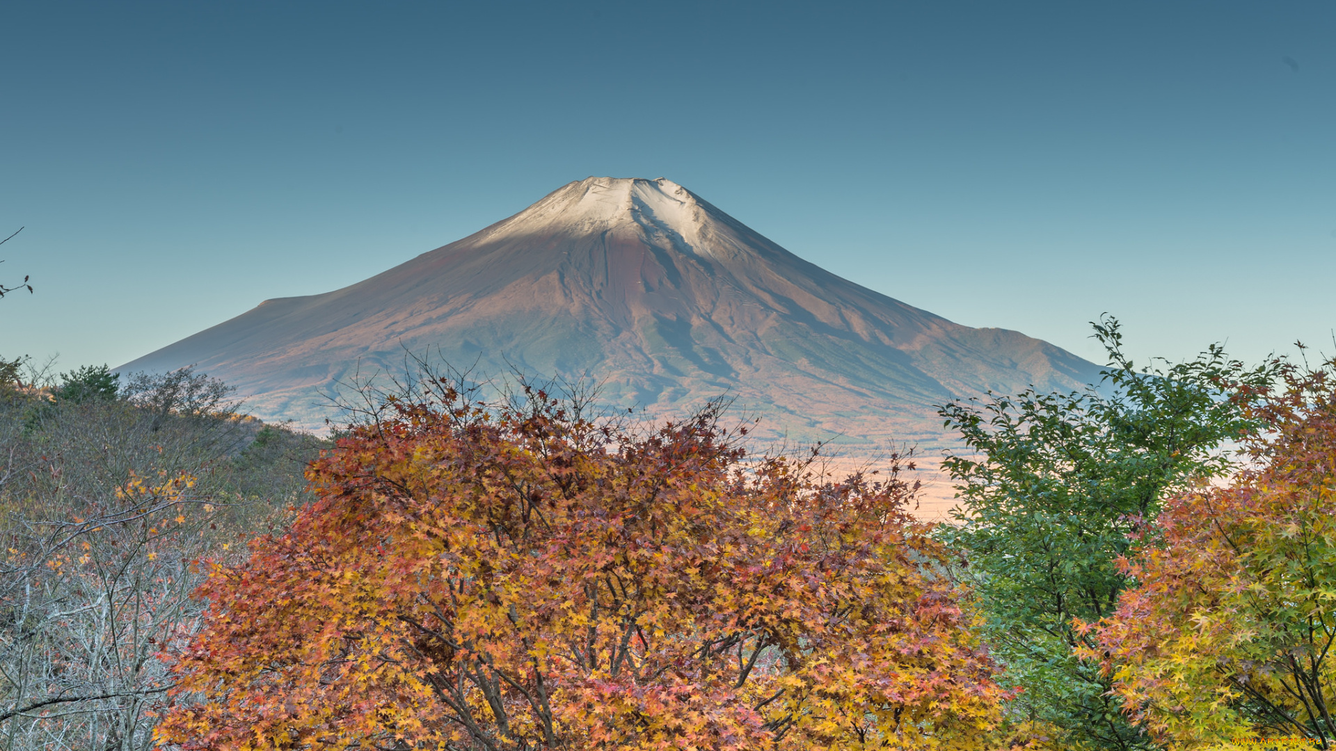 природа, горы, гора, небо