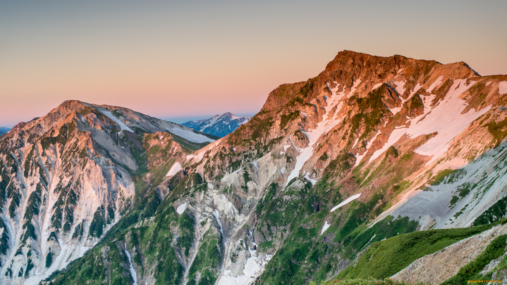 природа, горы, небо