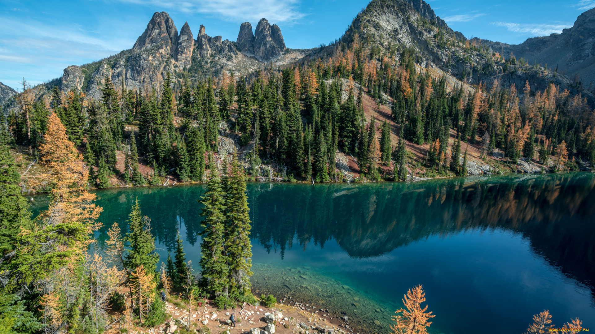 природа, реки, озера, лес, озеро