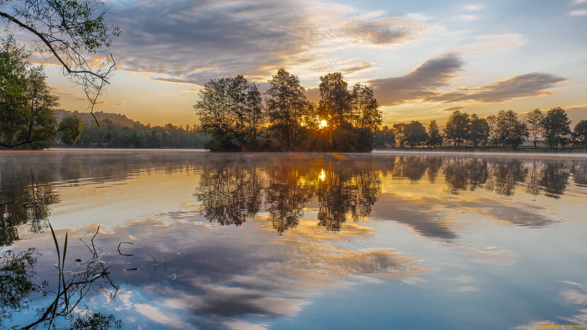 природа, реки, озера, река, лес