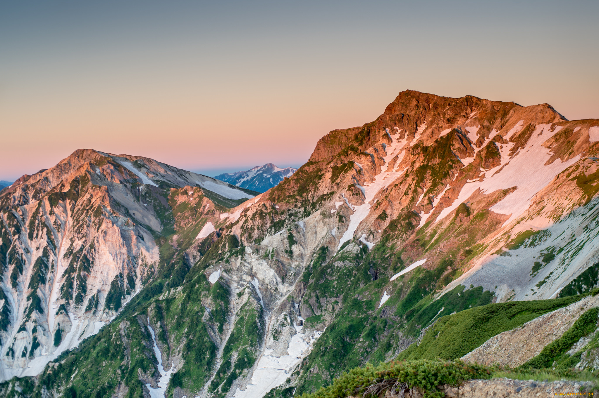 природа, горы, небо