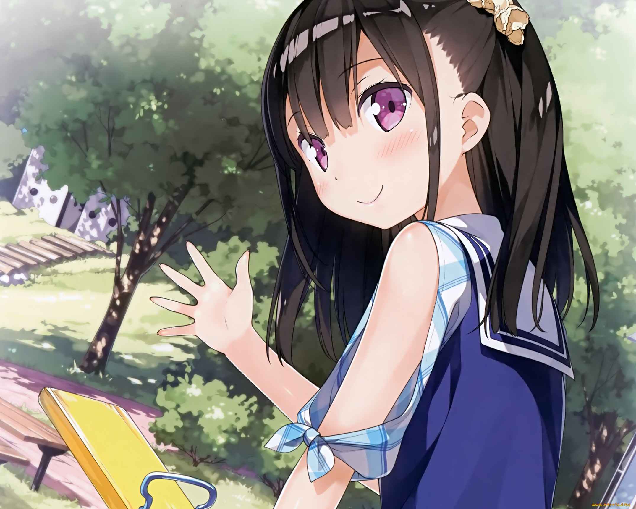 аниме, kantoku, , artbook, kantoku, девочка, арт