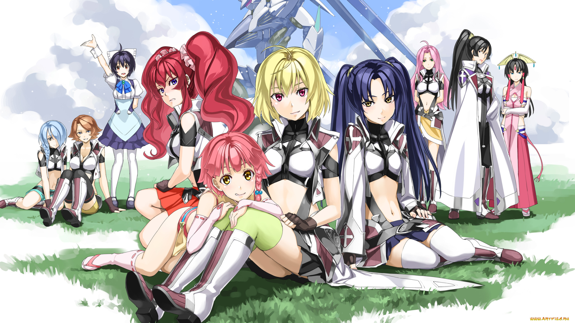 аниме, cross, ange, cross, ange